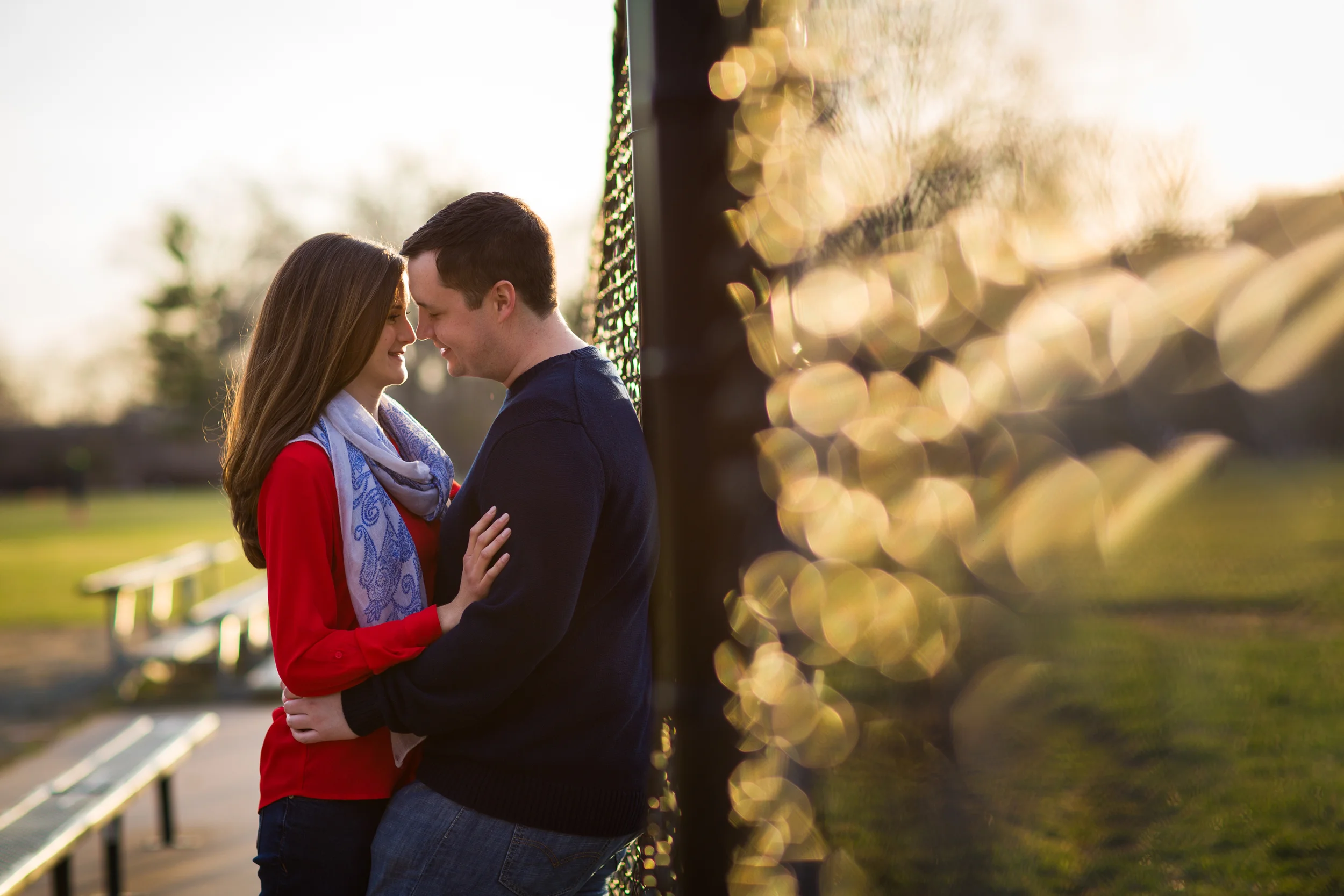 Mary & Alan's Engagement Session at Branch Brook Park!!