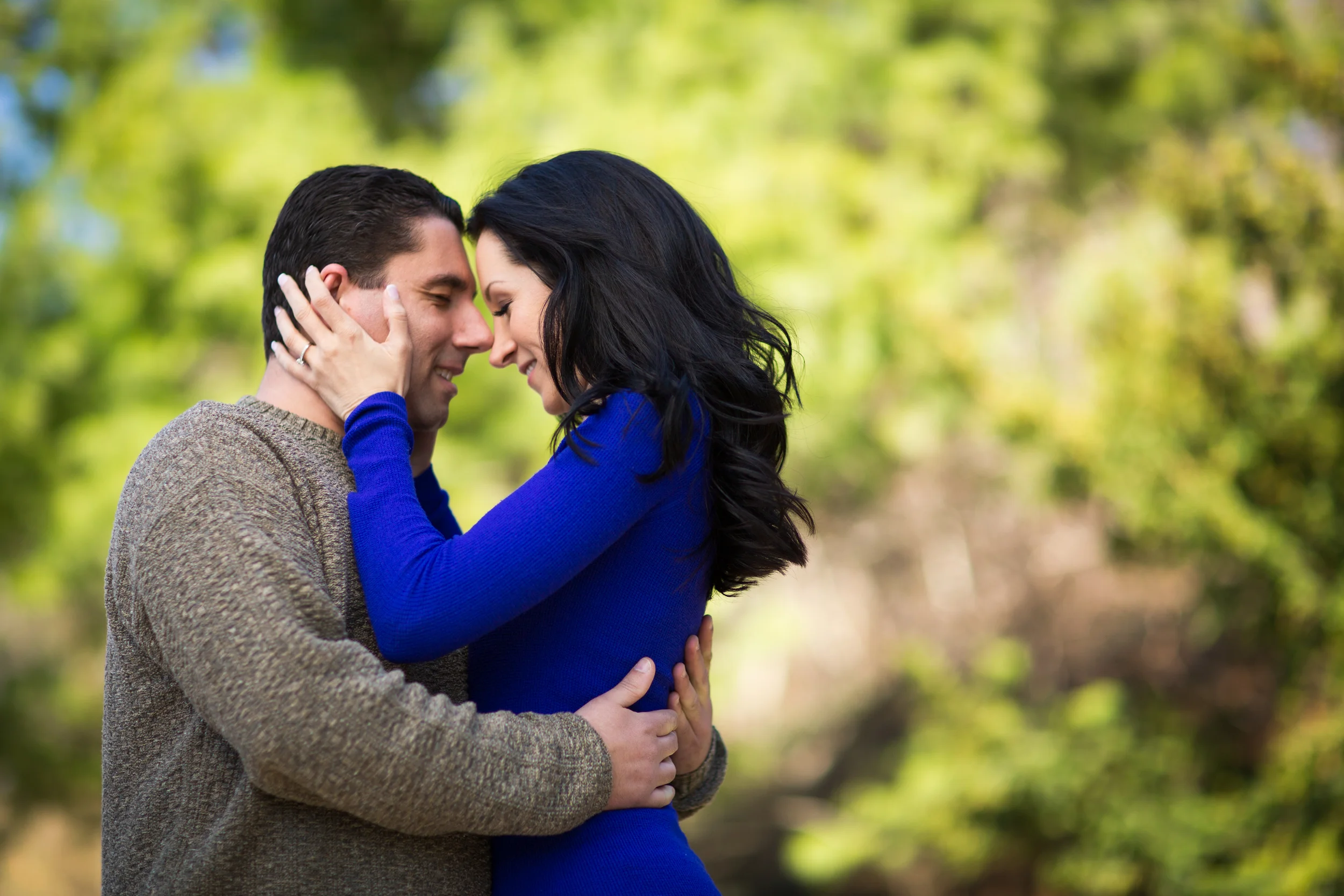 Jennifer & Charlie's Engagement Session in Fort Tryon Park, NYC