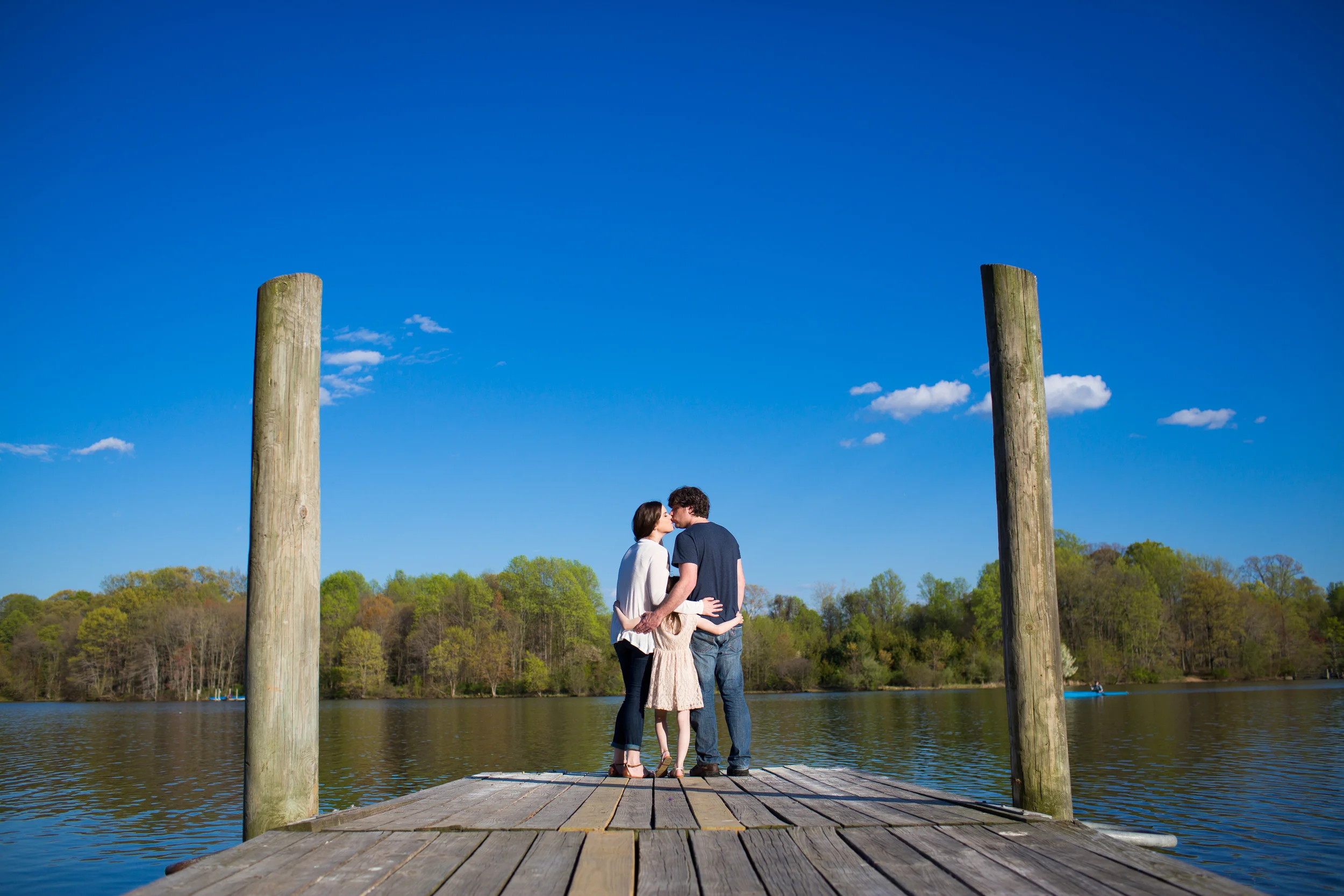 Danielle & Daniel's Engagement Session at Core Creek Park, PA
