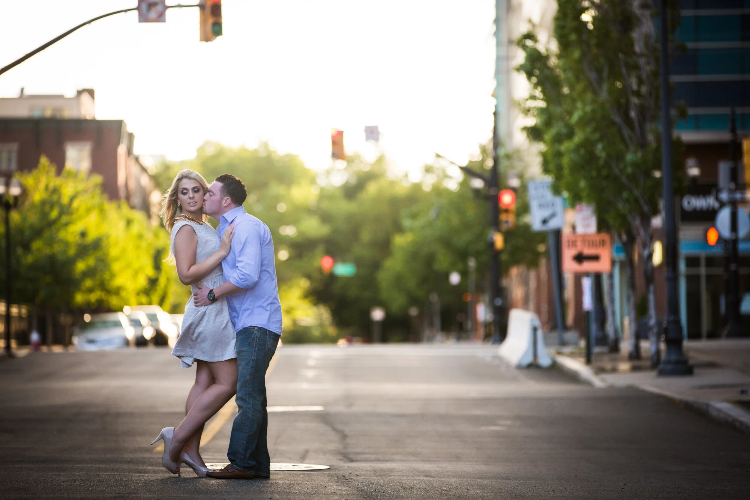 Jersey City, NJ Engagement Session - Salina & Dominic