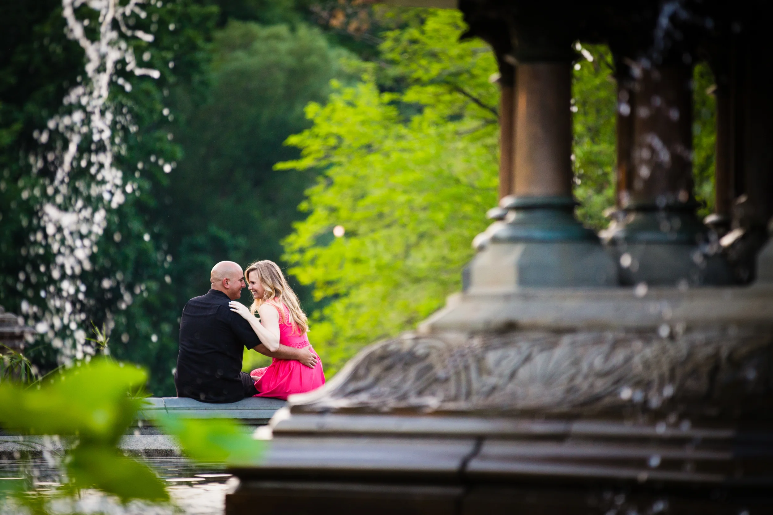 Cat & Nick's NYC Central Park Engagement Session