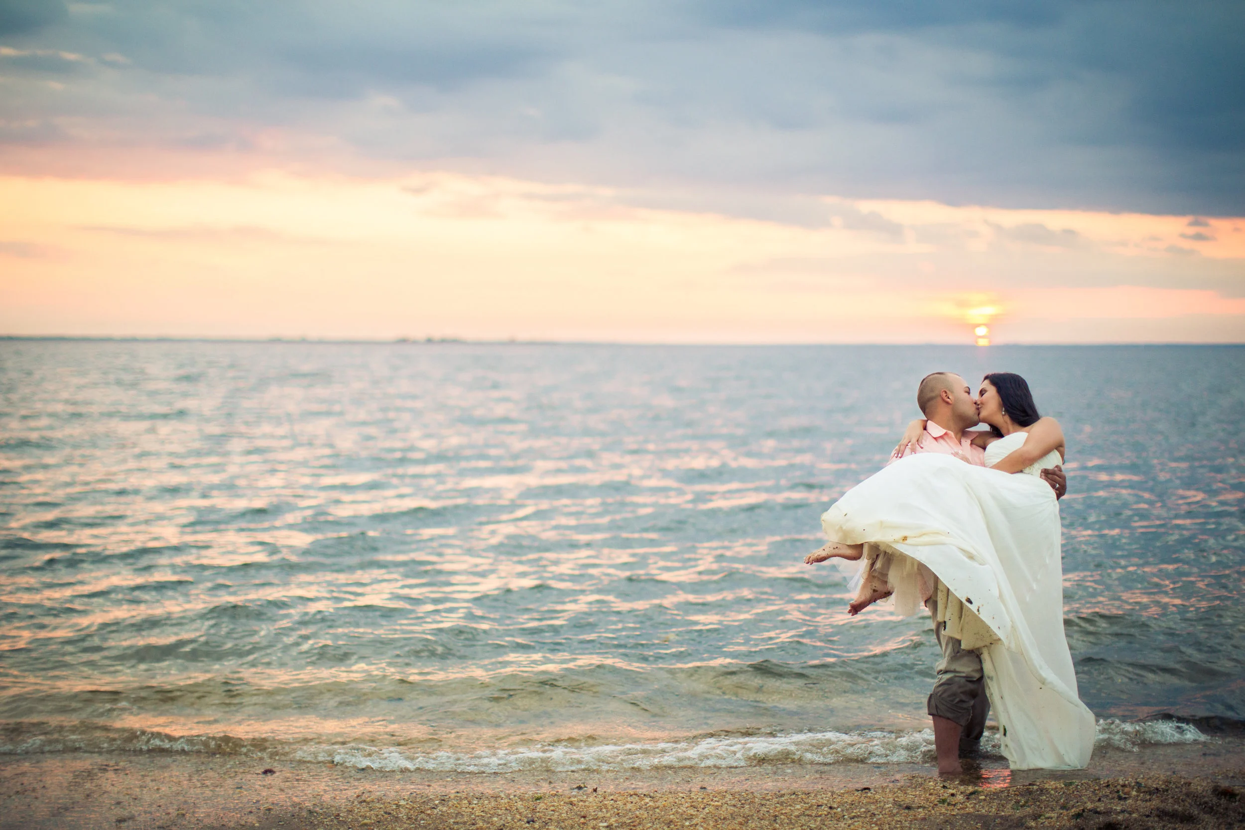 Juliana & Jayro's Rock the Dress Session - Jersey Shore, NJ