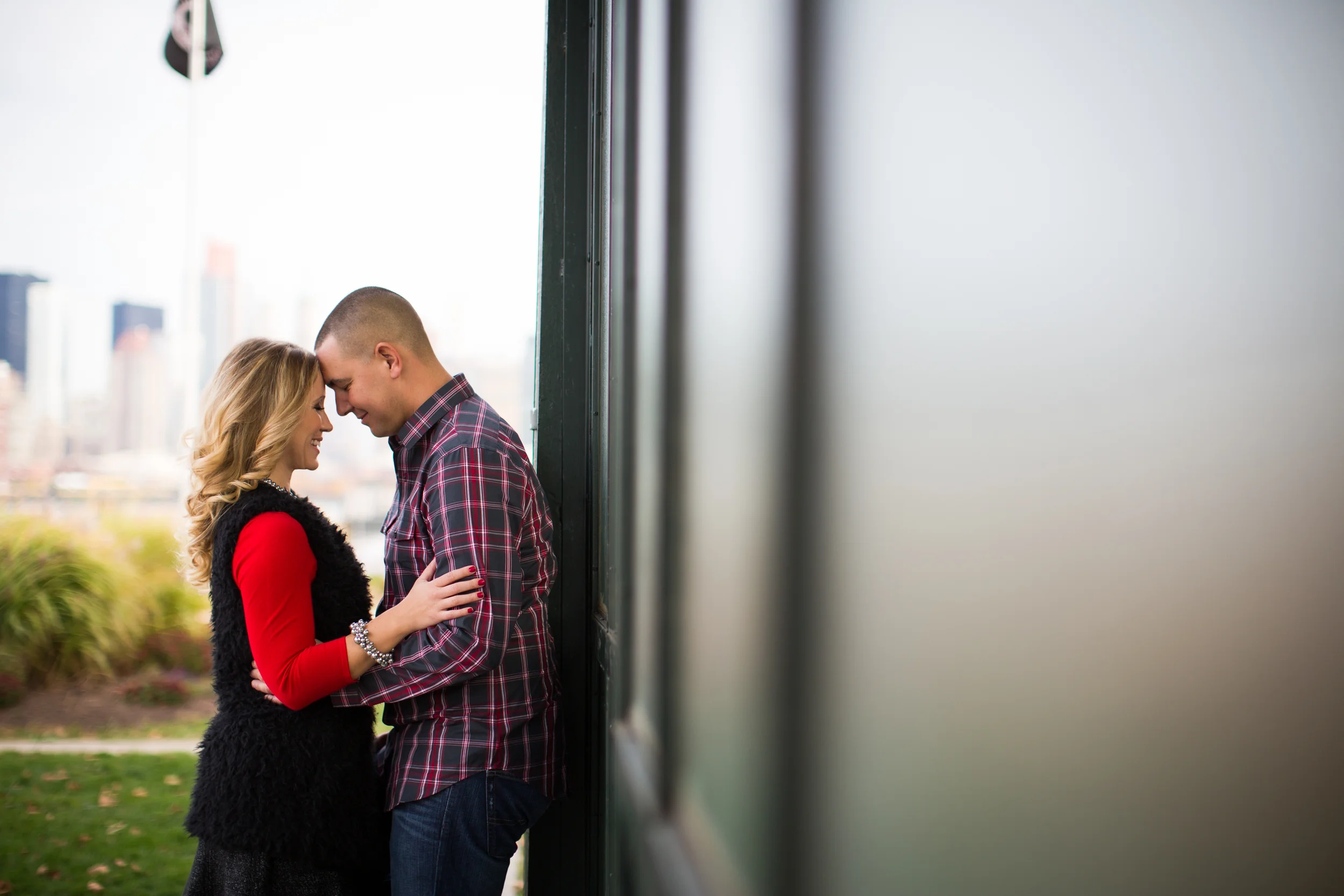 Janine & Joe's Liberty State Park Engagement Session