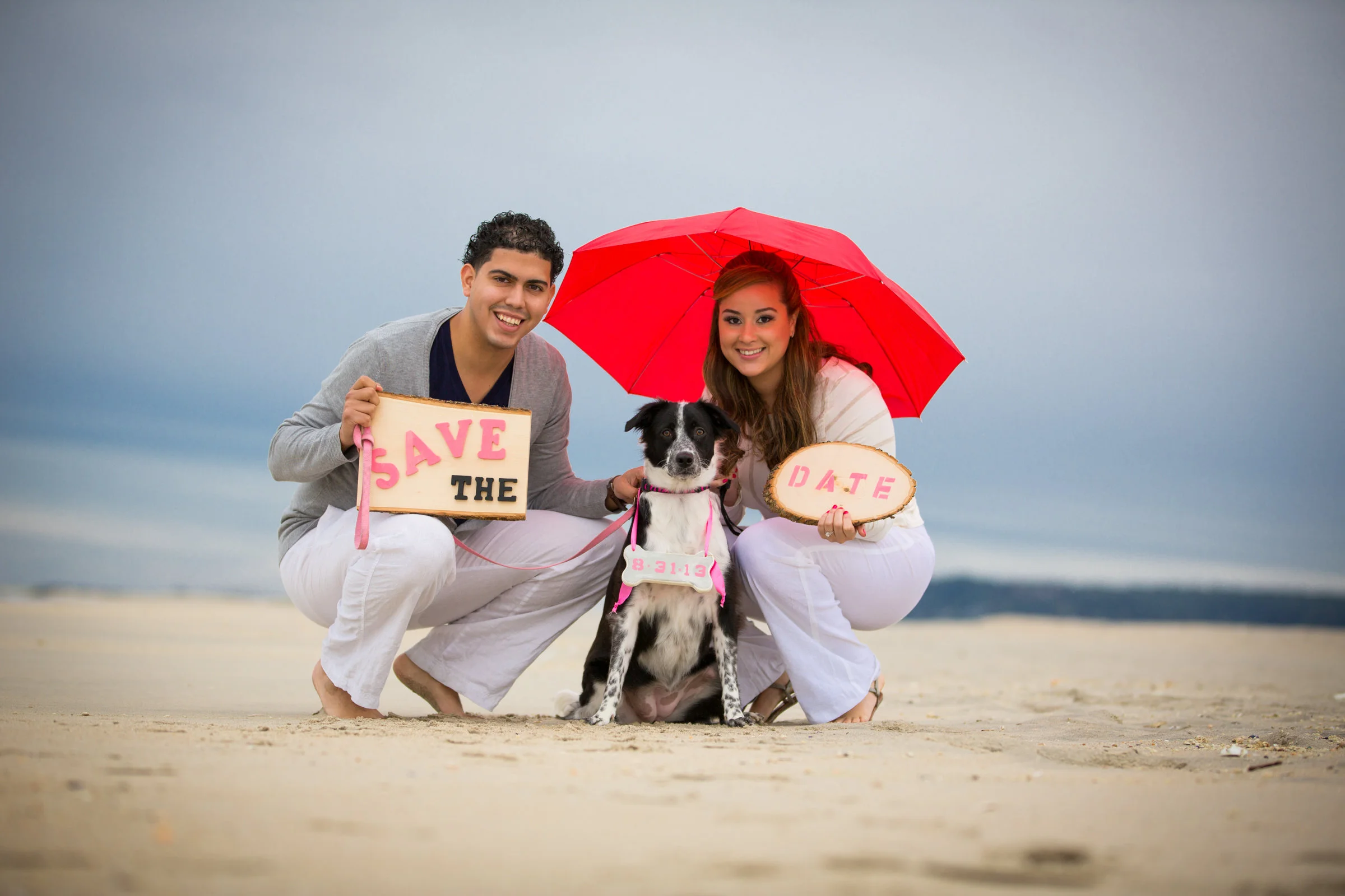 SANDY HOOK BEACH & HOBOKEN, NJ ENGAGEMENT SESSION – GRISELLE & HUGO