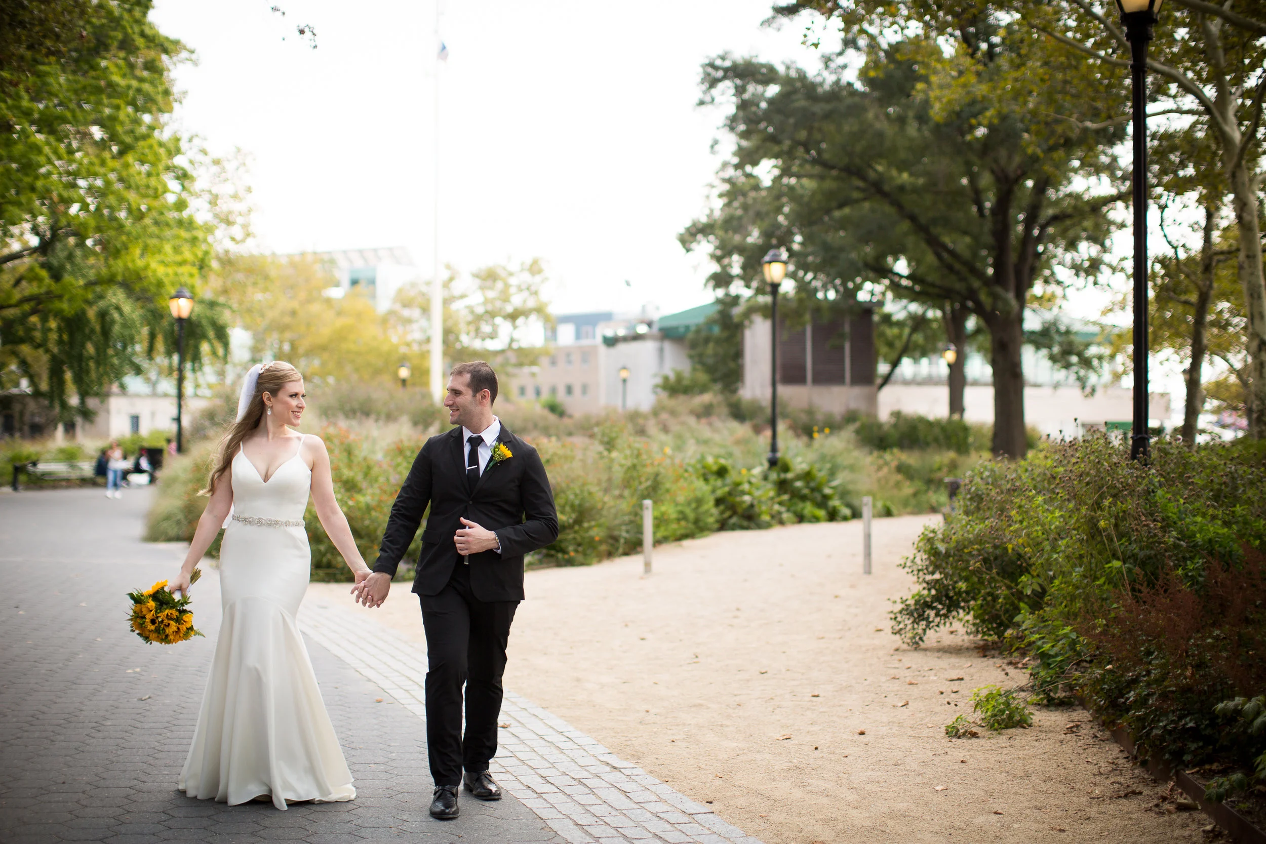 Jenny Max S Wedding At The Battery Gardens Nyc Richardbflores Photography