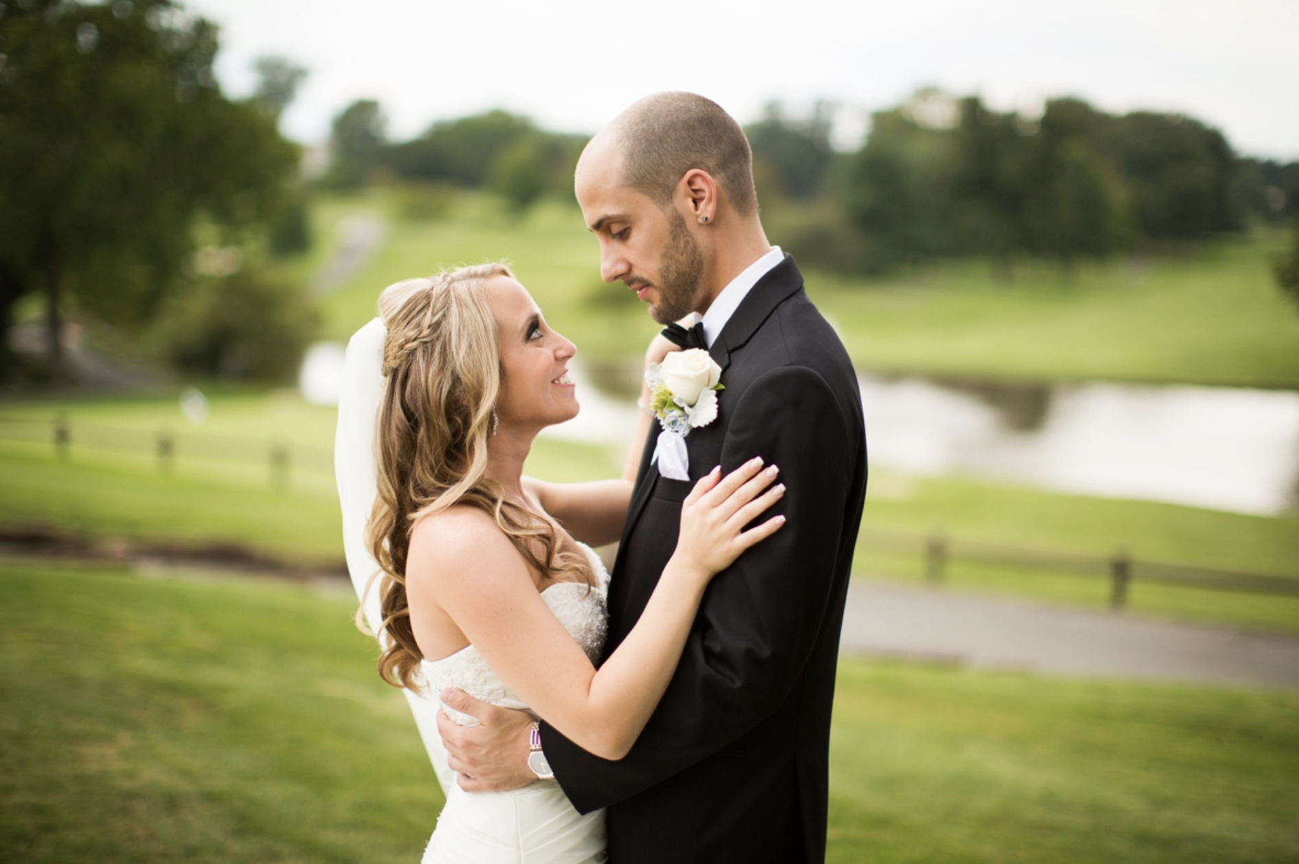 "Richard and Andrea are absolutely AMAZING!!! My husband and I first met them at our best friends' wedding and we immediately fell in love with their friendly and energetic personalities. Between our friends' recommendation and viewing pictures of other weddings they have photographed, we knew we had to snag them for our wedding! We were so excited that they had our wedding date available. They photographed our entire day from when we started getting ready to the very end of the reception. Our pictures turned out incredibly stunning!!! We received over 1300 photos including beautiful portraits and fun candid pictures. They also made a slide show with their favorites which summarized our wedding day perfectly. Our family and friends are constantly complimenting us on our wedding photos! Andrea also did my makeup, and she made me feel more beautiful than I have ever felt in my life! The best part is that she was there throughout the whole night, so she could touch up my makeup as needed. We are so glad that we were introduced to Richard and Andrea and we couldn't be happier with our gorgeous pictures!!!" -Meredith
