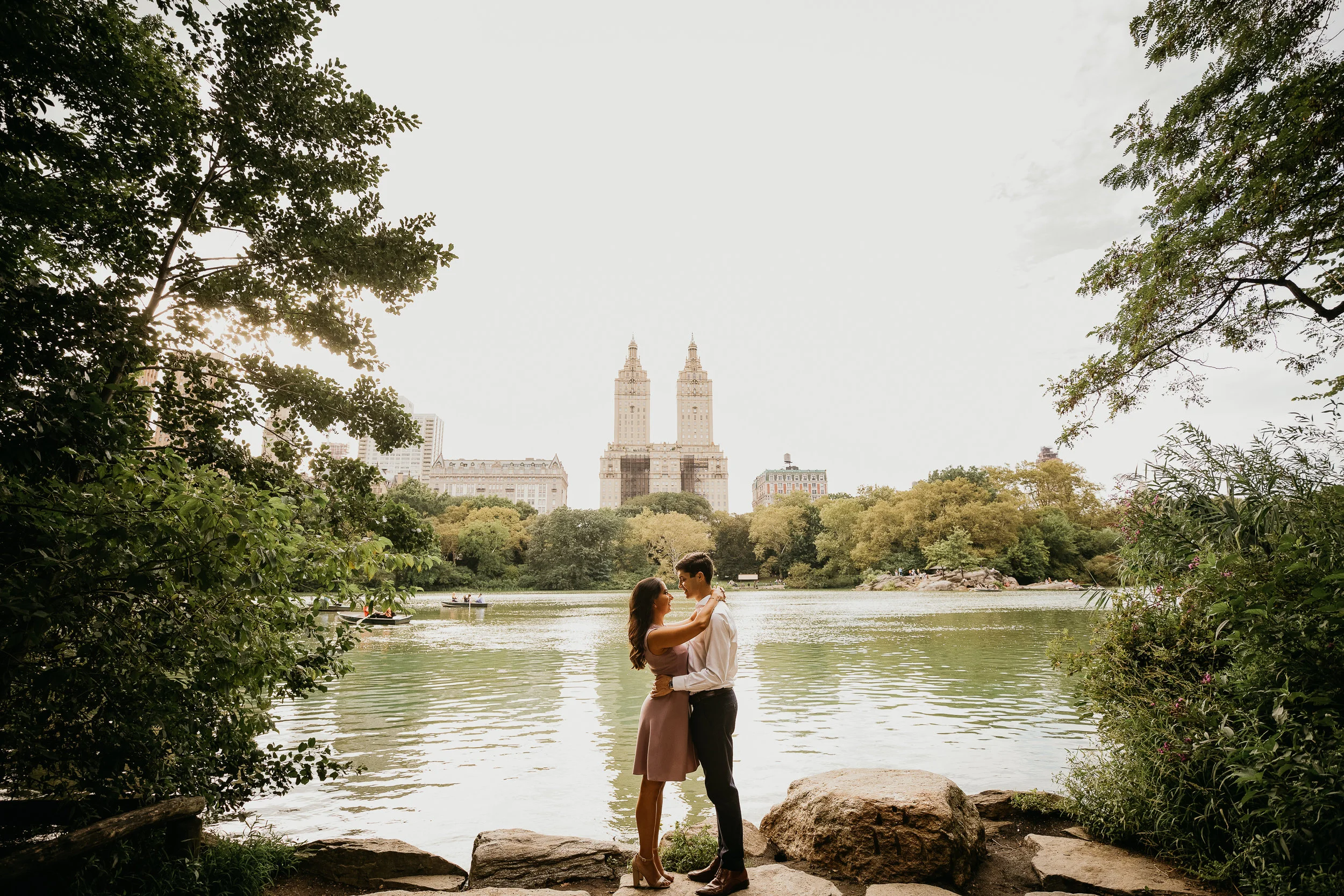 Shivali &amp; Spencer's Central Park NYC Engagement Session