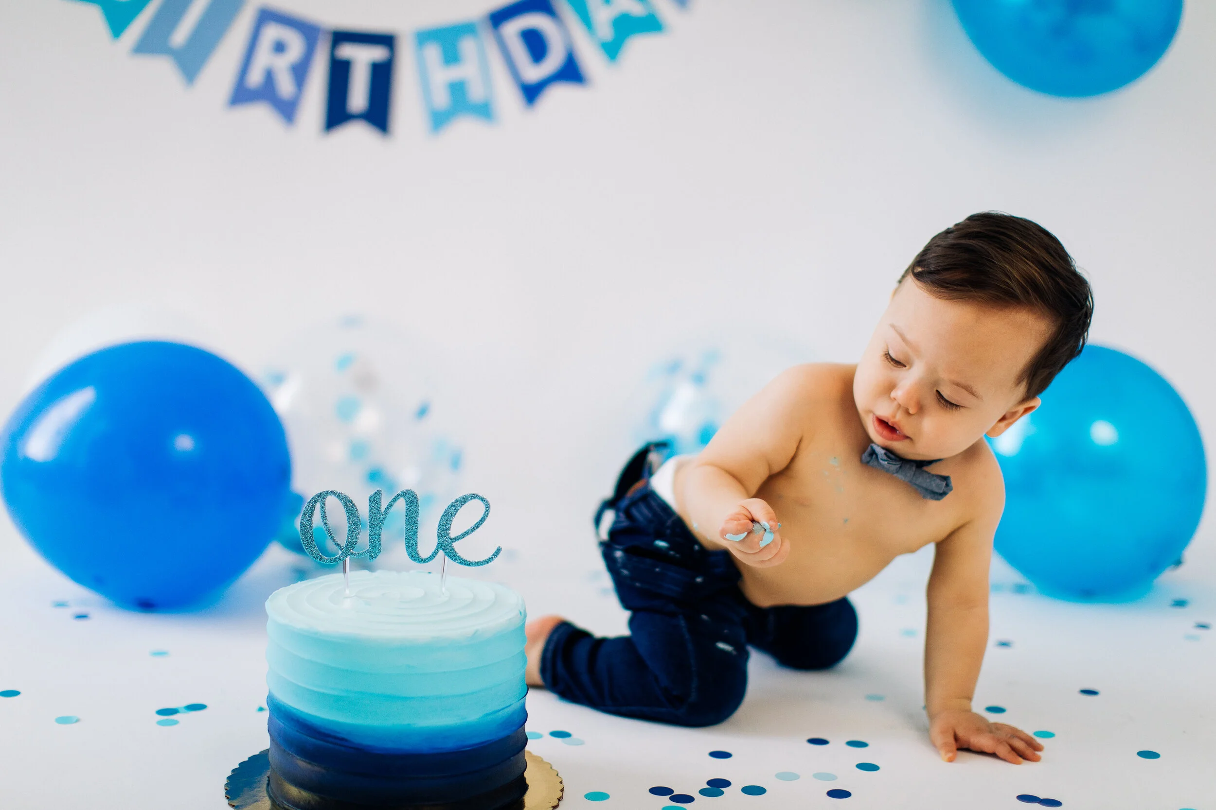 Brandon's Cake Smash