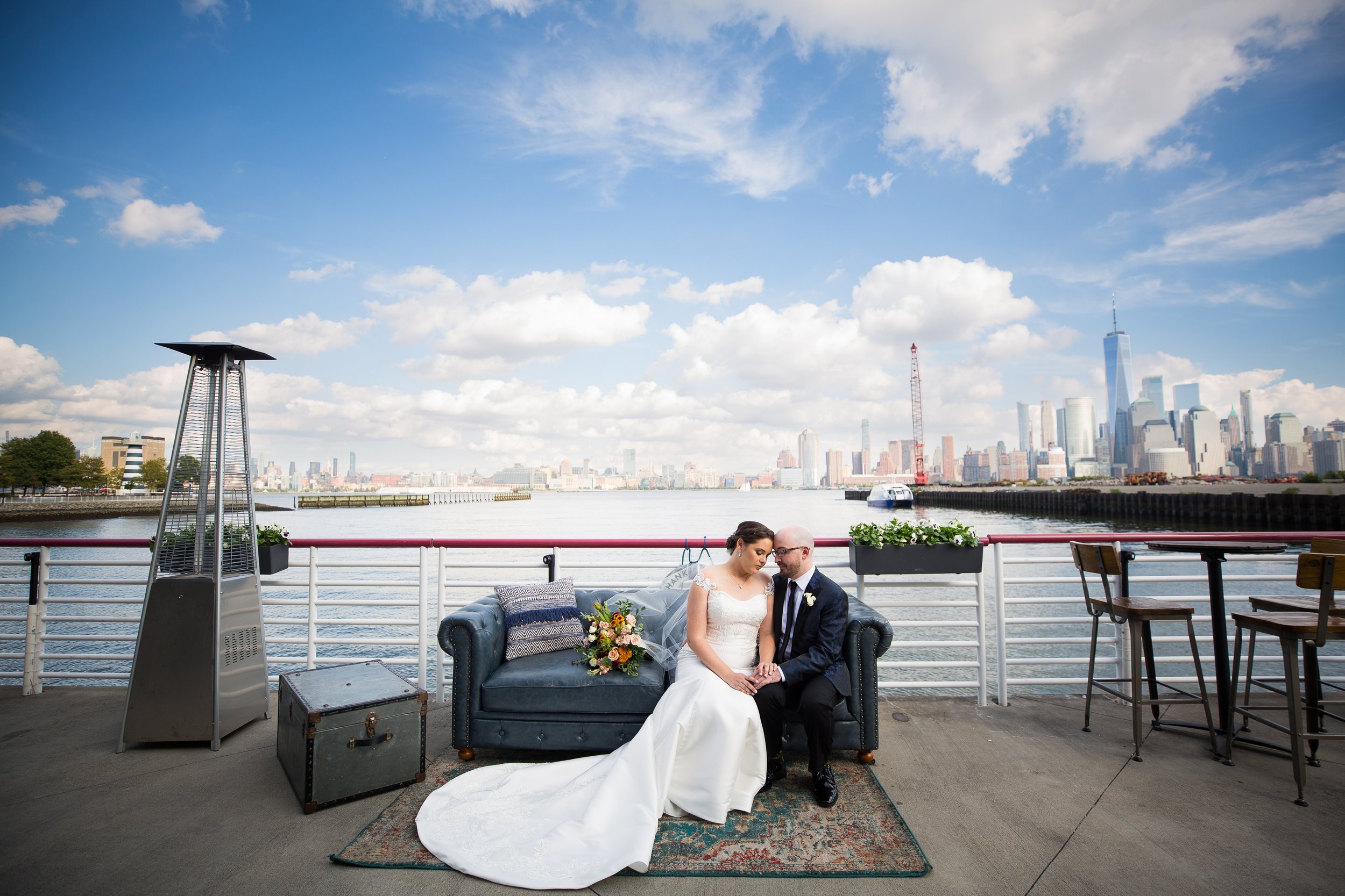 Allison &amp; Andrew's Wedding at Battello Jersey City New Jersey