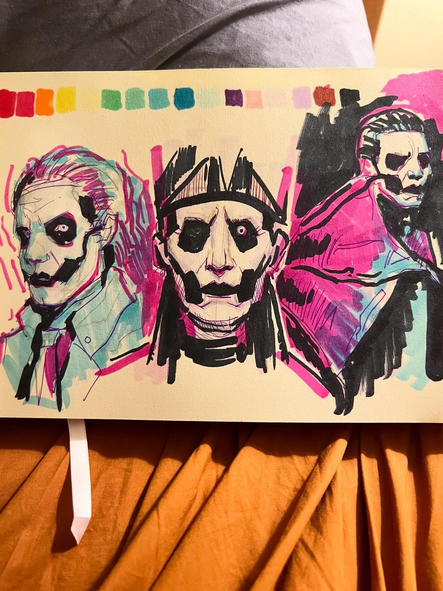 Happy Impera release day.

These are the first Papa&rsquo;s I ever feverishly scribbled into a sketchbook. I drew them right after my very first ritual.

I didn&rsquo;t really know what I was in for. I had been a Casual Ghost Enjoyer &trade; and boug