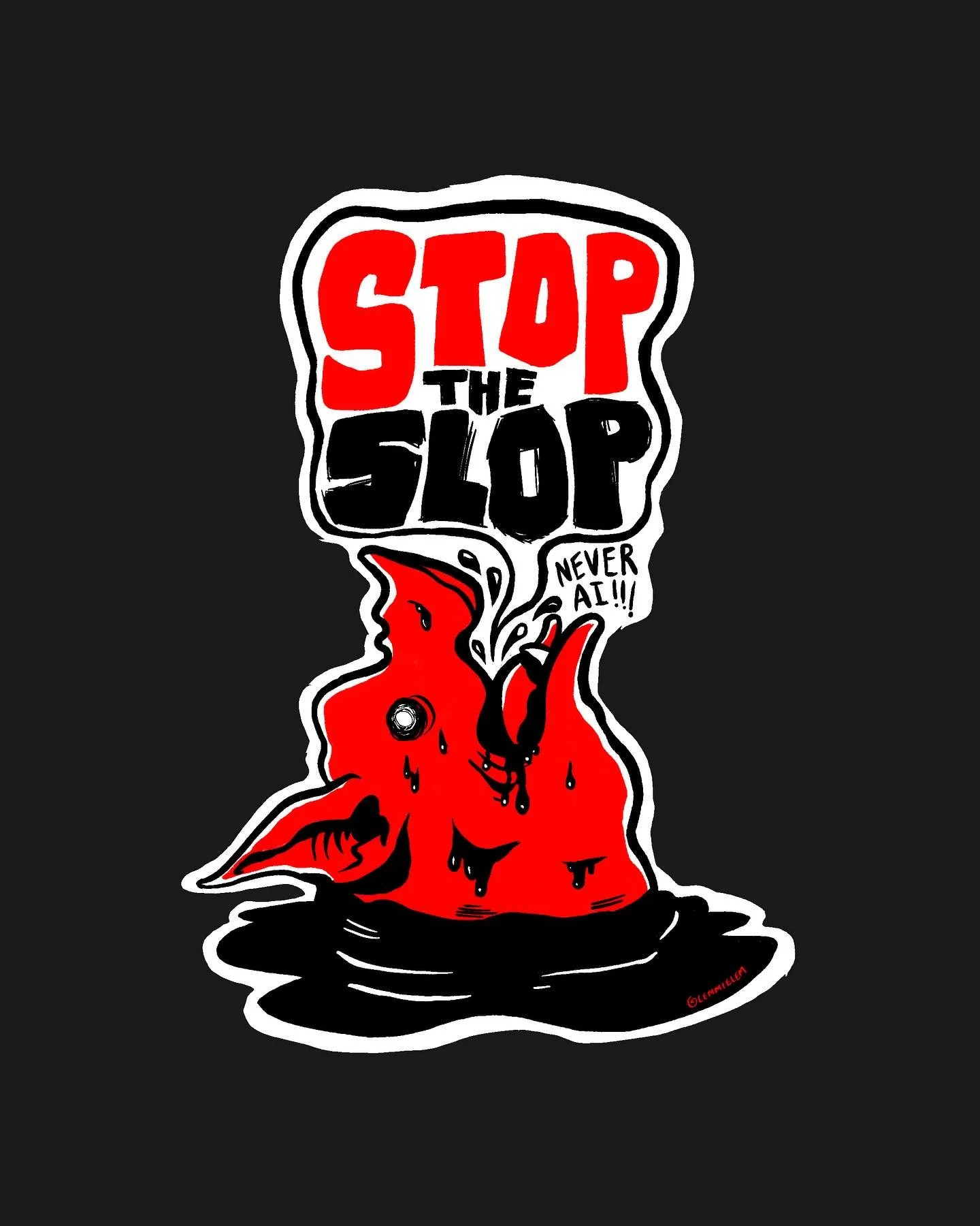 Everyday on this app (and others) I get so fucking sick of seeing garbage. Slop on slop, and our feeds are drowning in it. Pick up a pen, draw something, write something, maybe the grooves in your brain will come back if you actually think and apply 