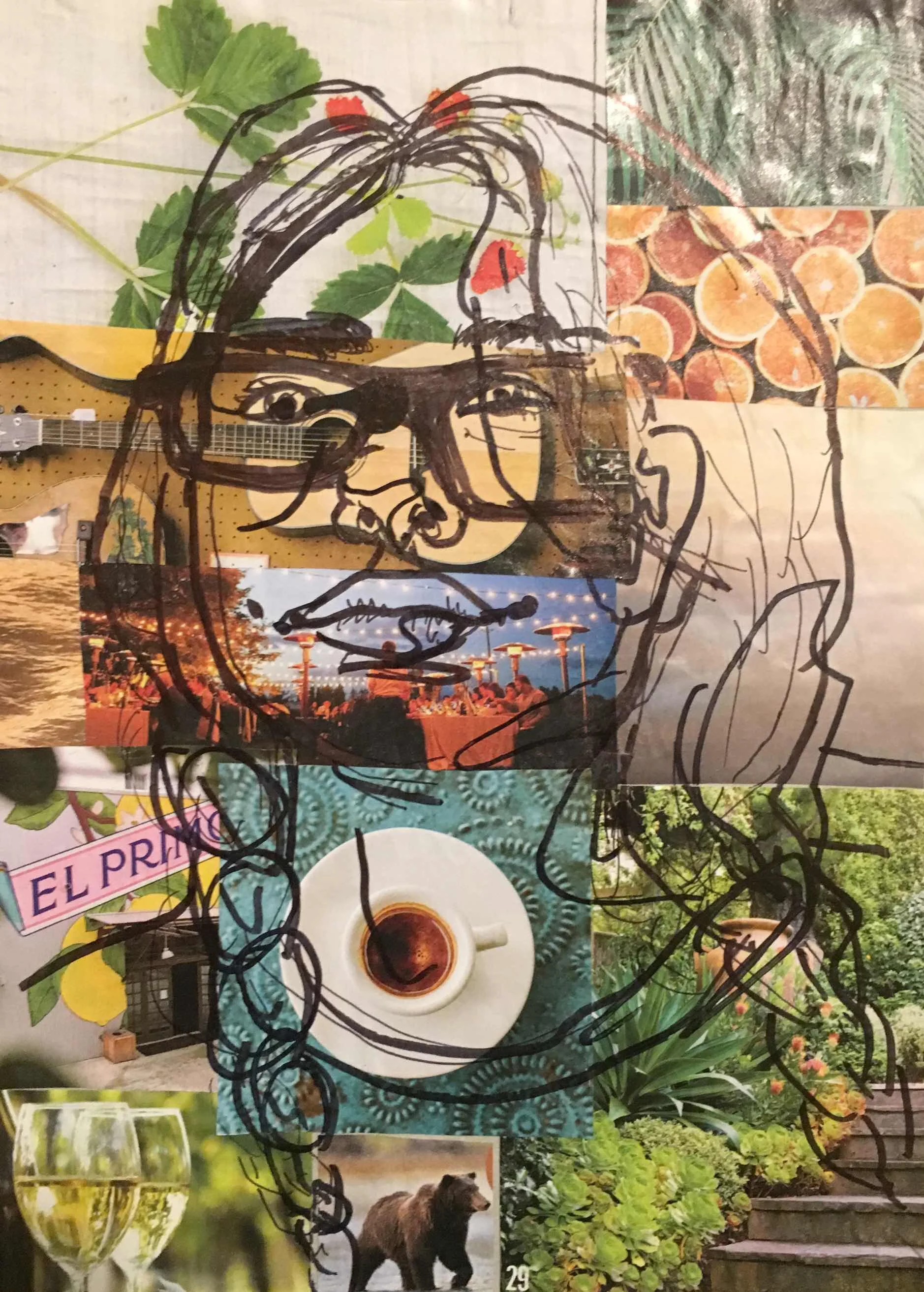 Mixed Media Portrait