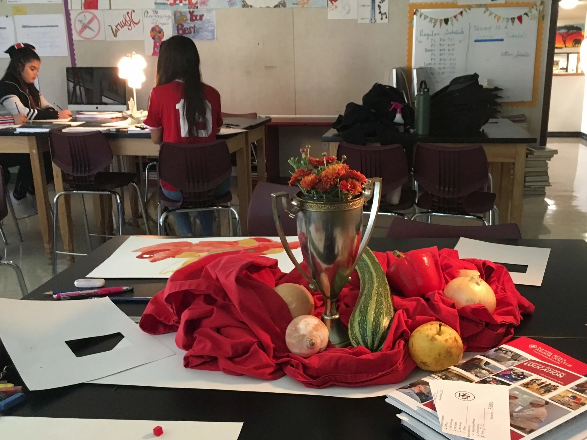 Still Life Drawing in different media (2019)