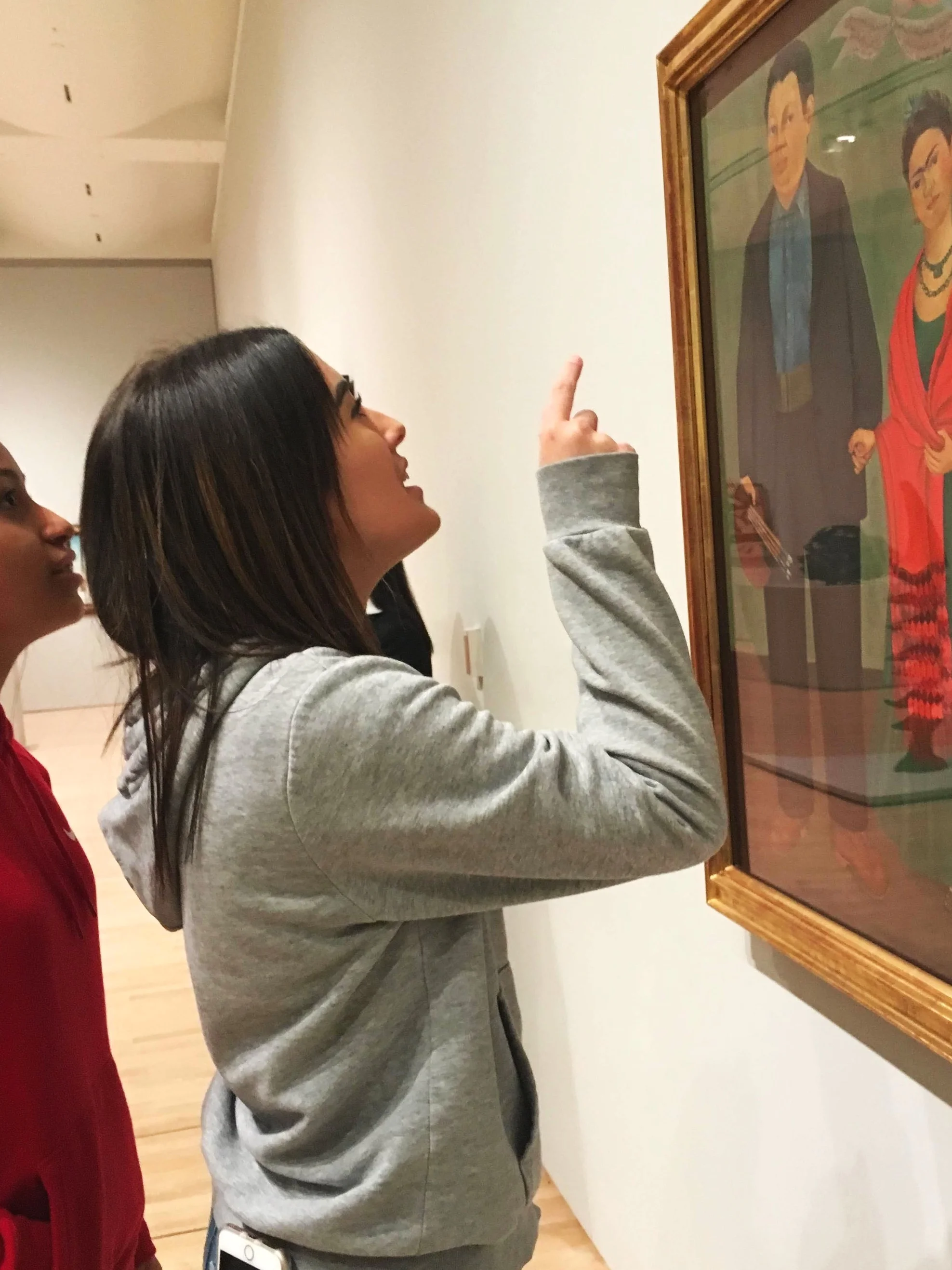 Students at SFMOMA Fall 2018