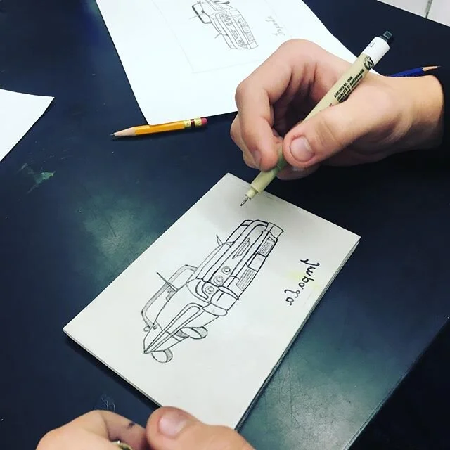 Excited to see these Linocuts in action this week! @tomales_yearbook