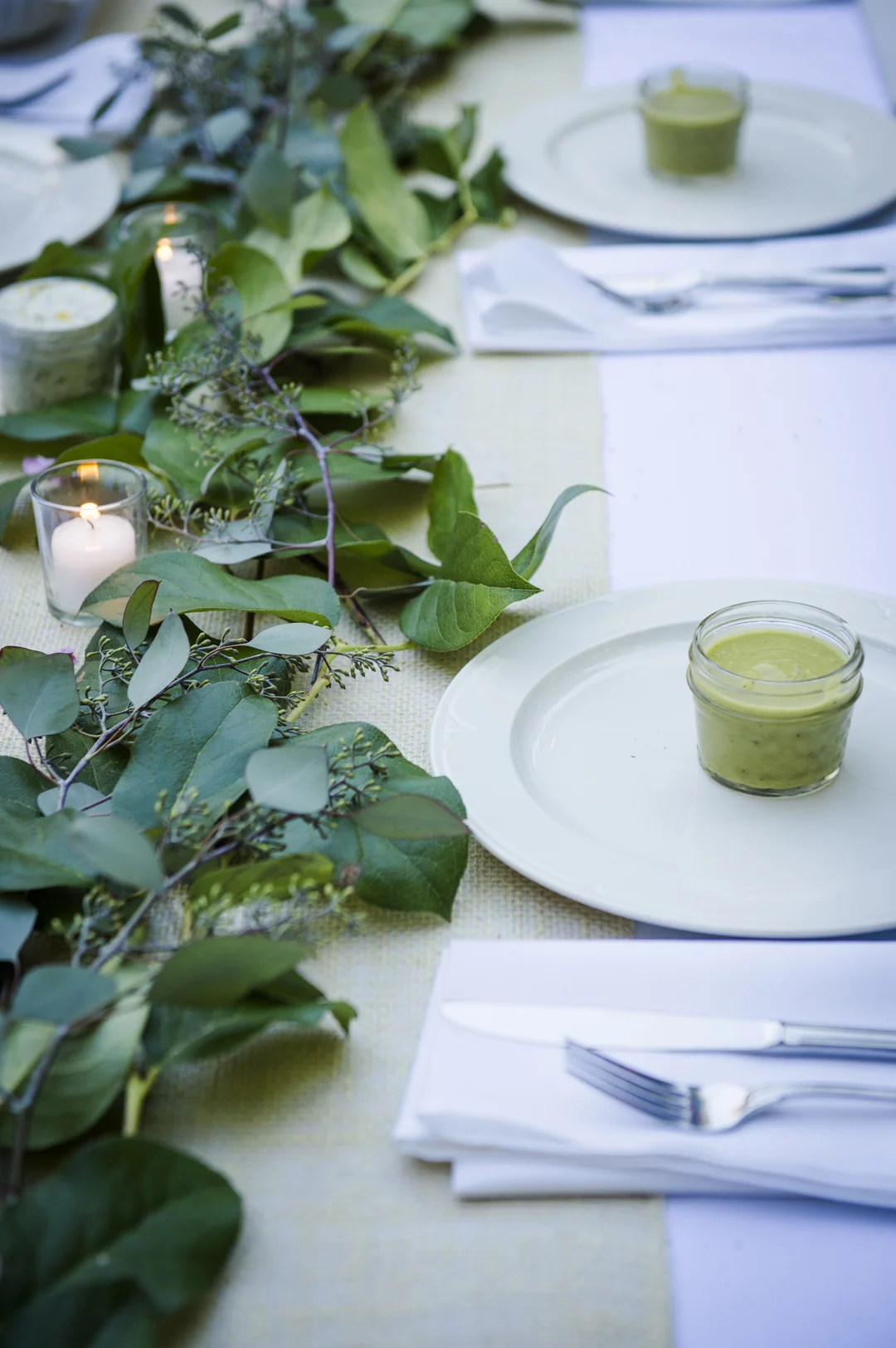 Cucumber avocado gazpacho
