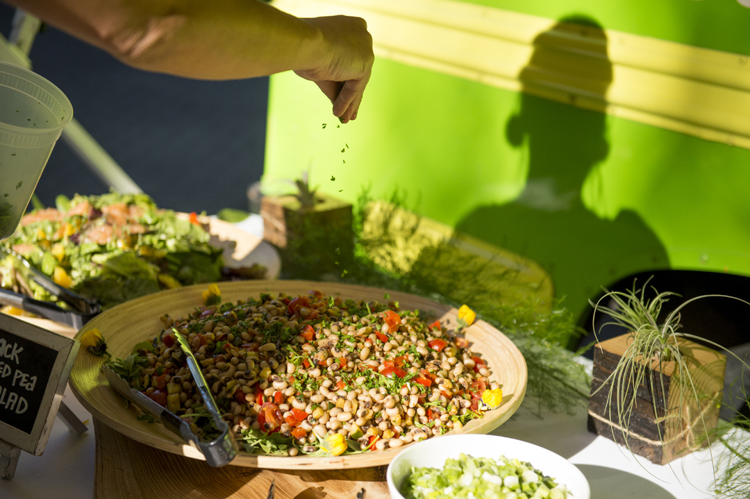 Black eyed pea salad