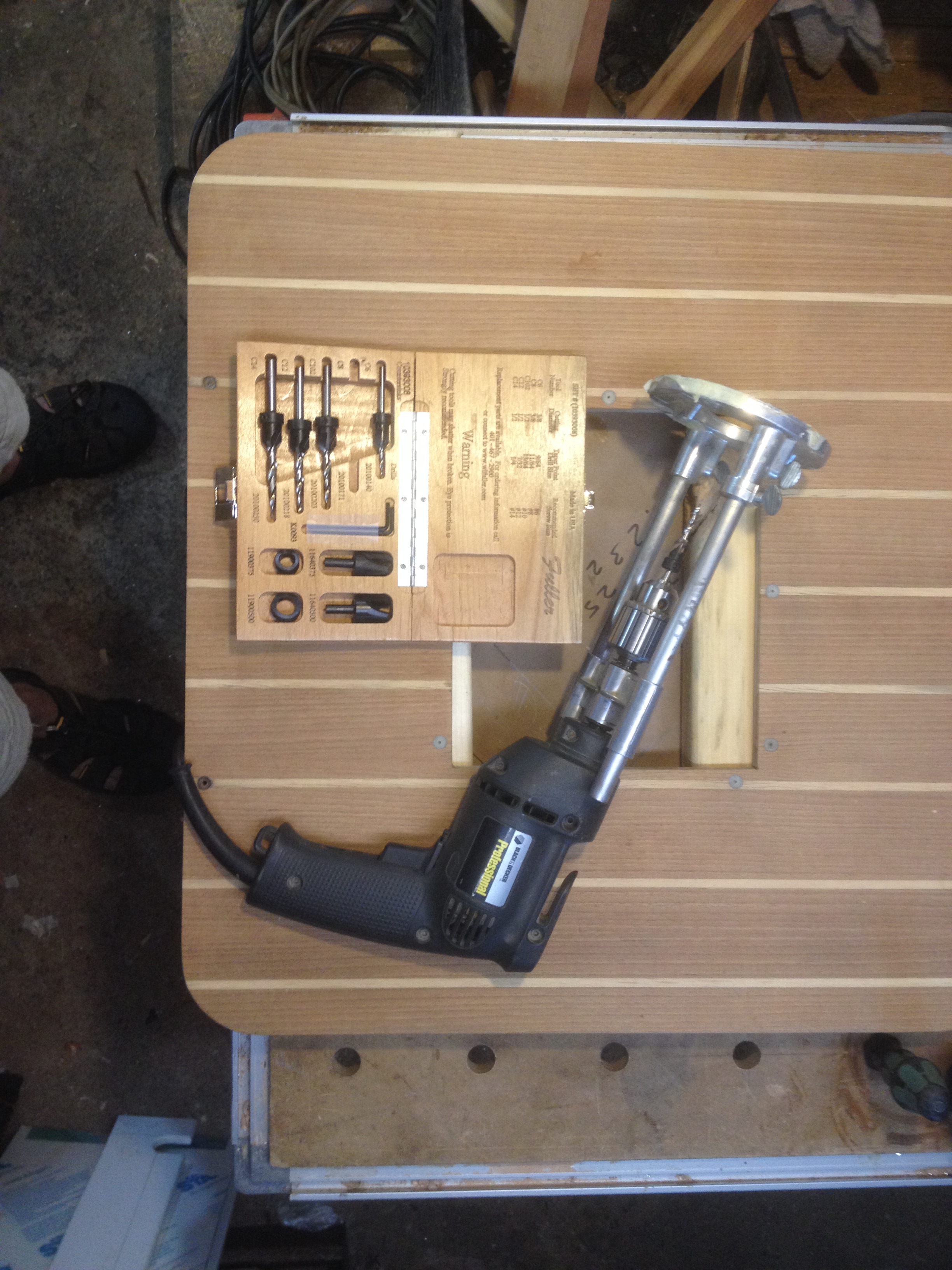 Portable drill press