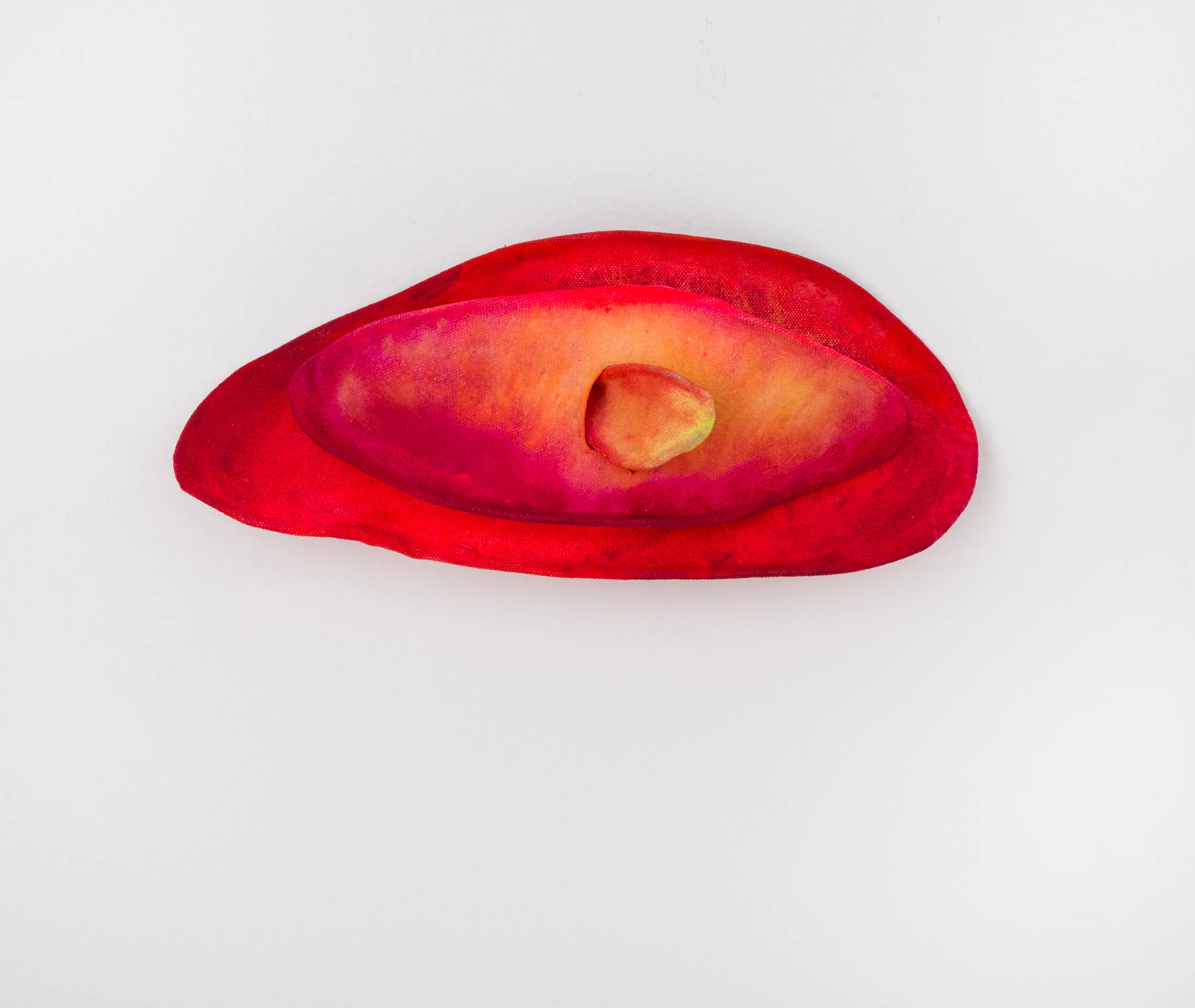   Petal   Acrylic, canvas over wire, 5 x 14 in.
