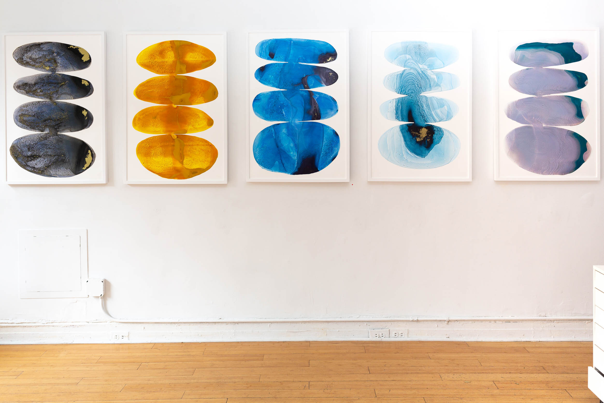  (installation view)   Rhia Hurt: Seeing Through  , Ground Floor Gallery, Brooklyn, NY, 2020   