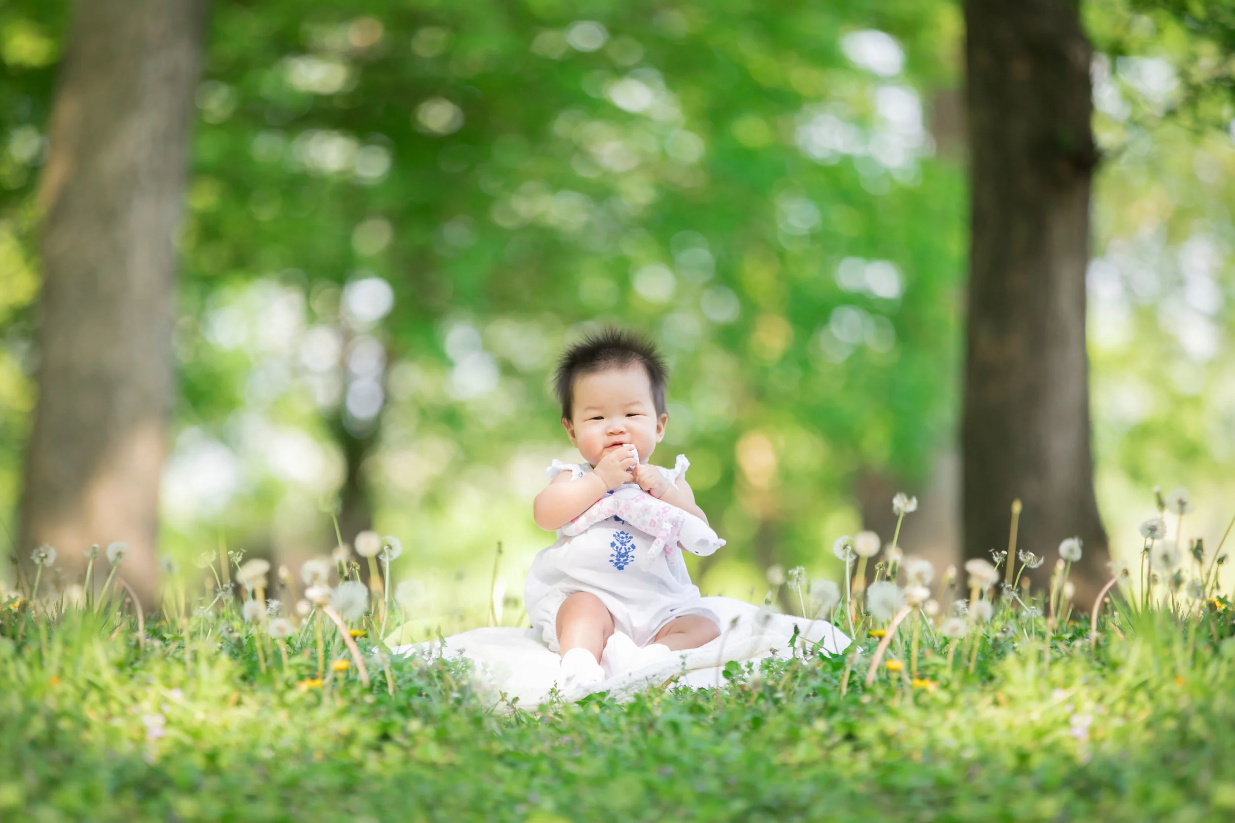 9 Month Baby Portraiture in Confluence Park - Yon Chung Photography - Loudoun County Photographer