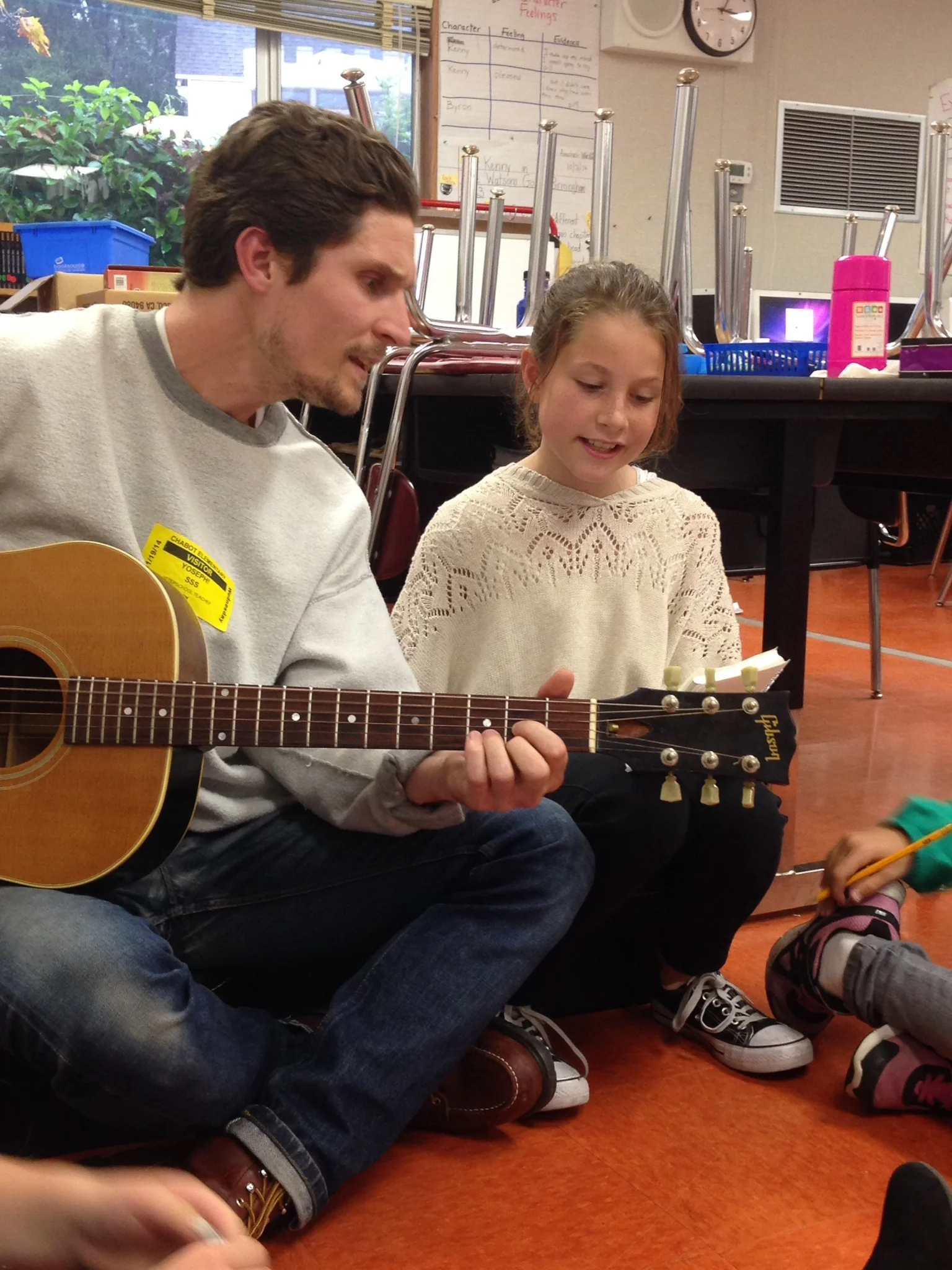 Joseph & student Chabot F14