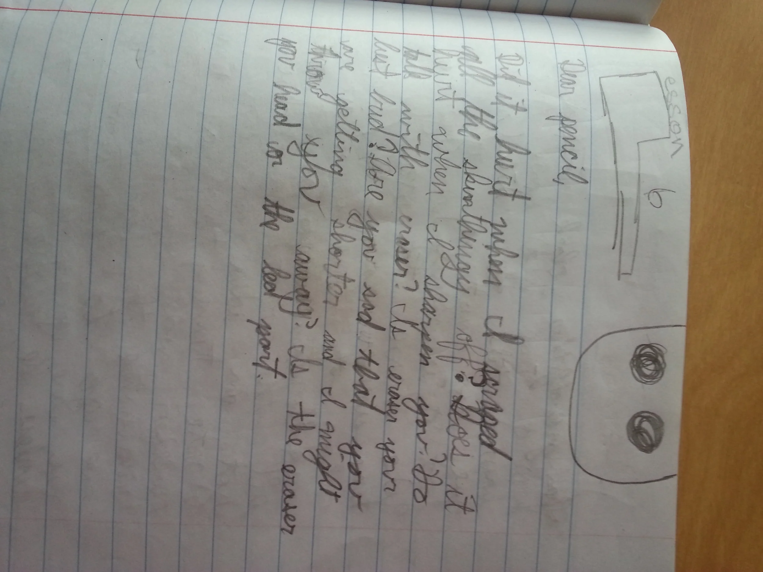 Noah Pencil personification
