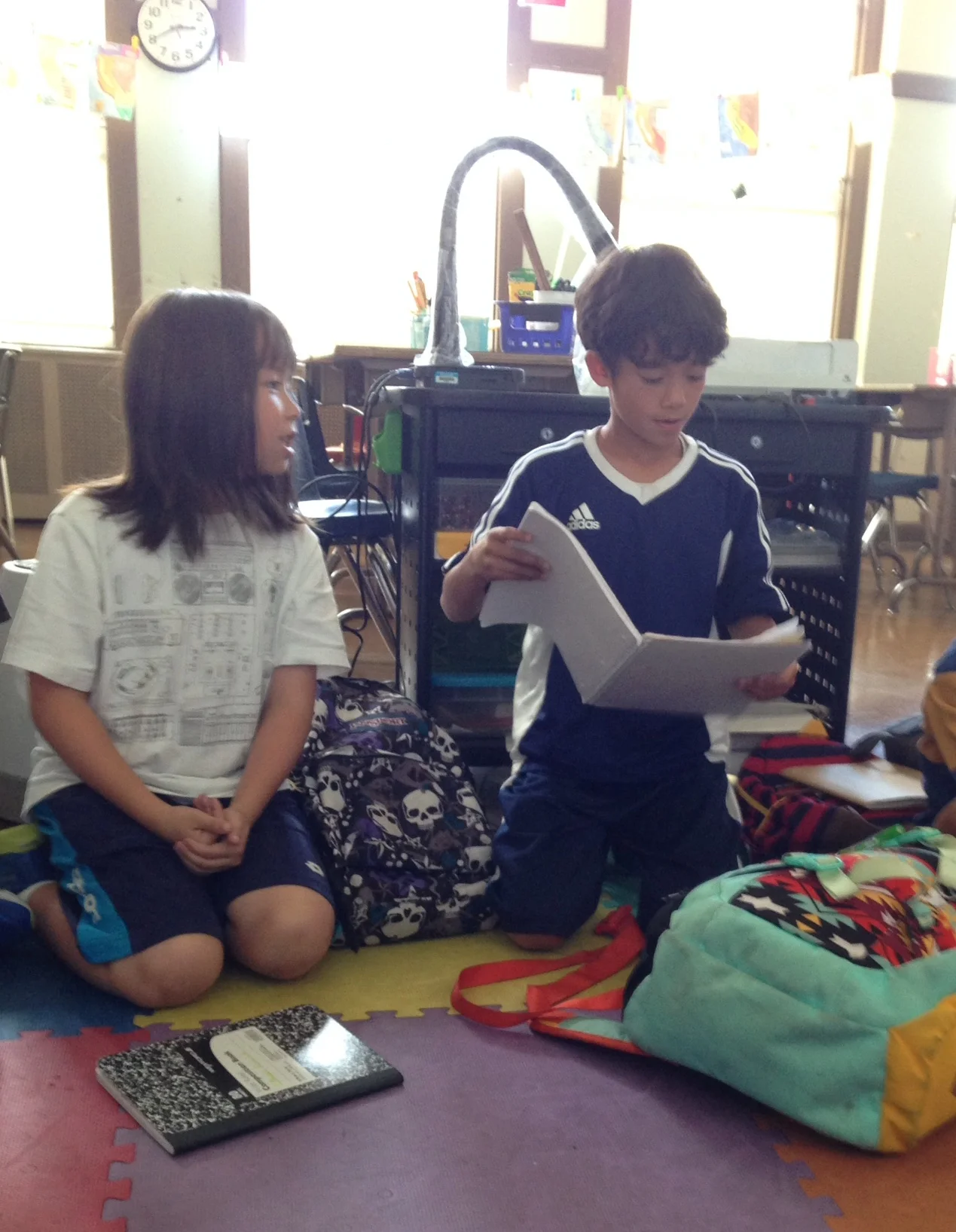 Ethan Haruto sharing