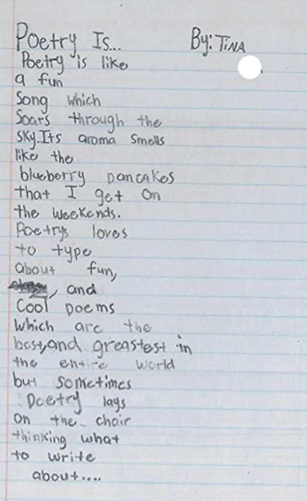 Poetry Is by Tina