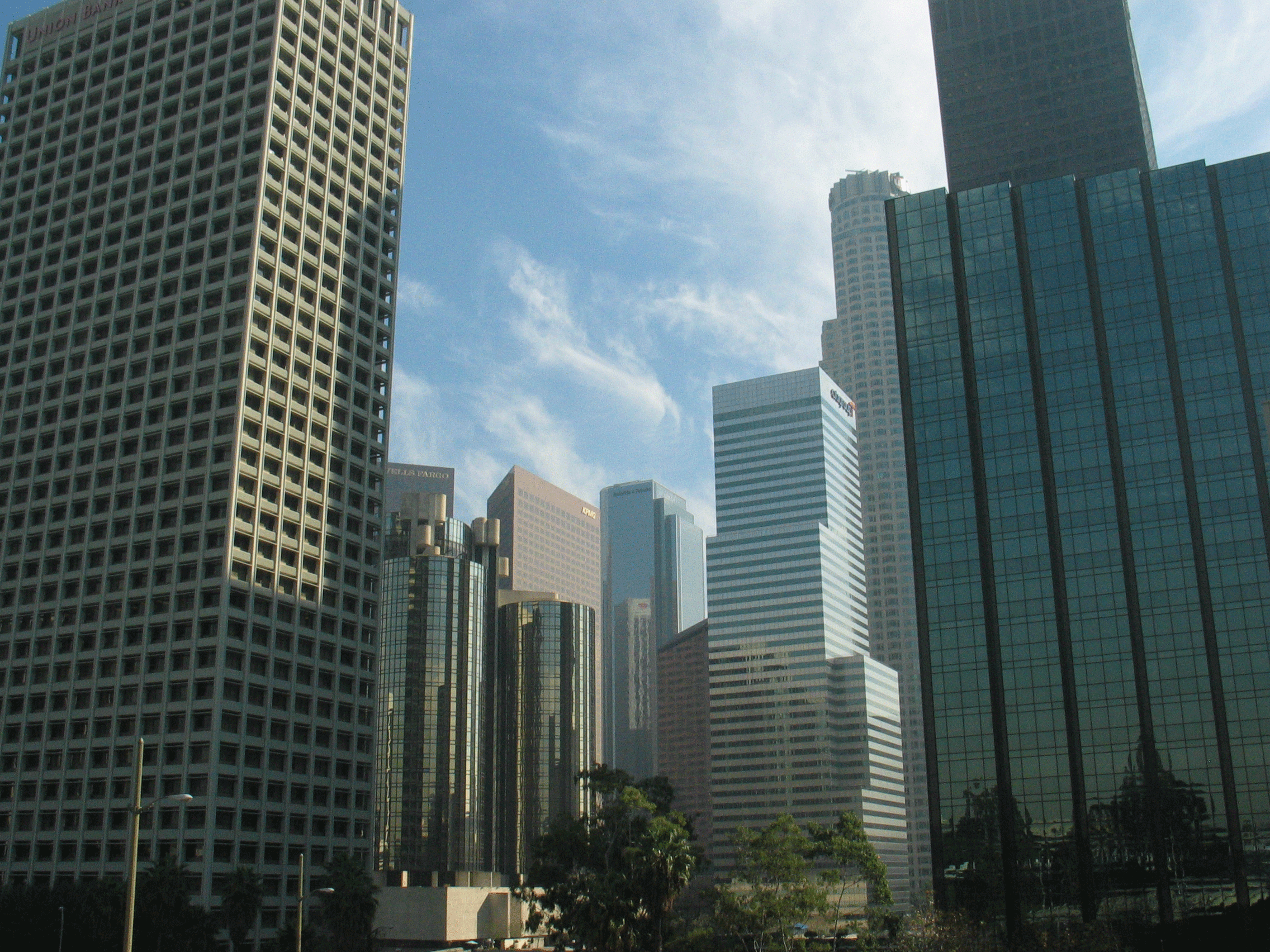 6. Mirrored glass on skyscrapers acts very similarly within the context of landscape. In this situation, the mirrored skin of the skyscraper reflects the sky and other buildings. This suggests that the building itself produces copies of other buildings like a spectrum of landscape eidolon.