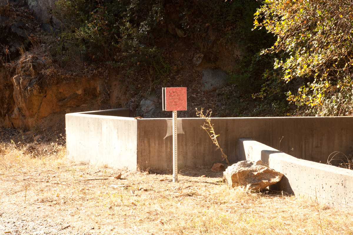 Narrative signage with poetic quotes