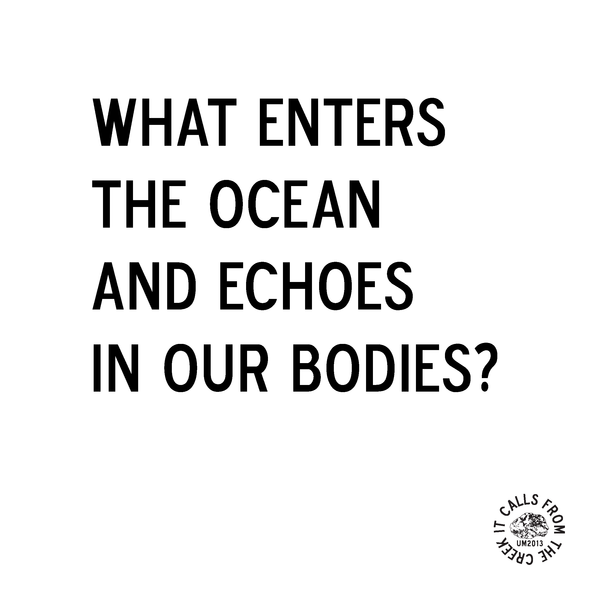 Poem quote design for signage - 5