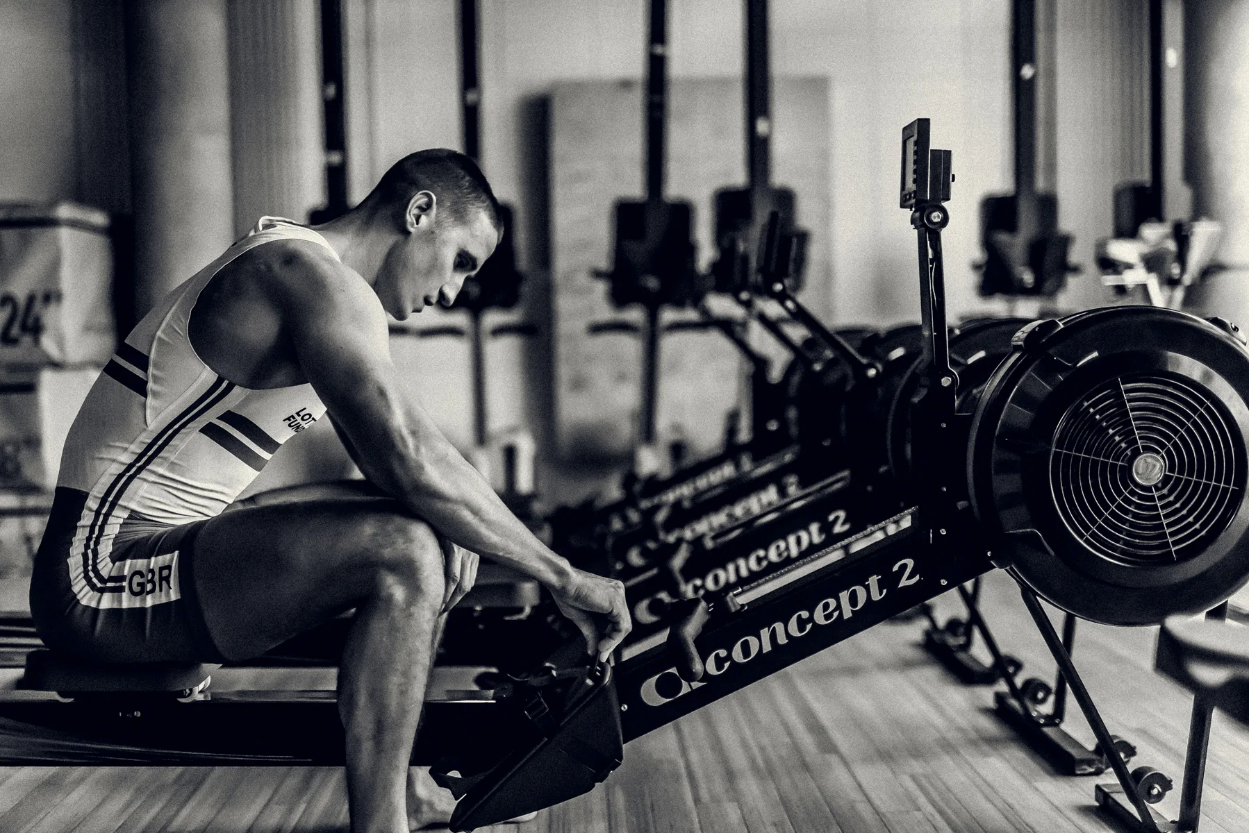 GB rower Lance Tredall