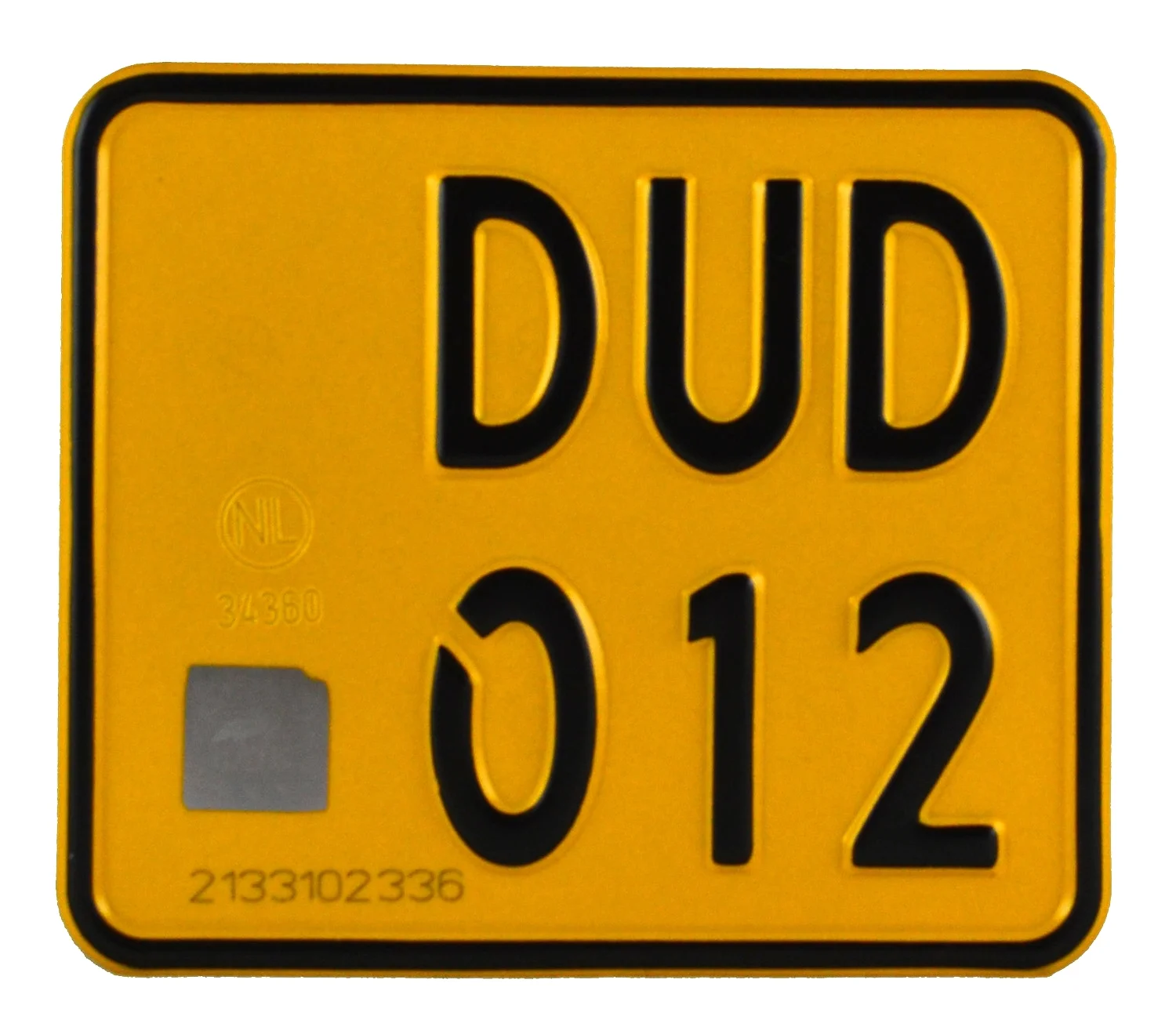 BSF Kentekenplaten — DUDO ROTTERDAM