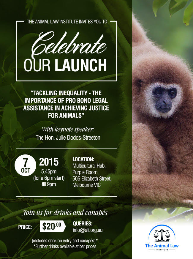 Launch Party Tickets — The Animal Law Institute