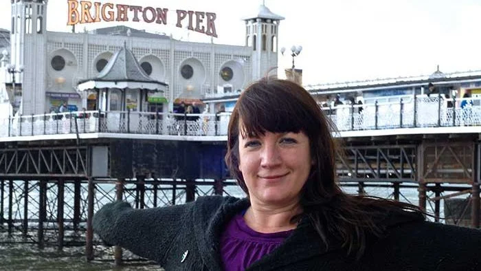 Sophie Tanner in Brighton (photo from Stylist.co.uk)