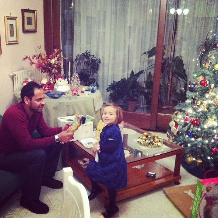 Zi/Mariele Ventre con mia nipote Martina