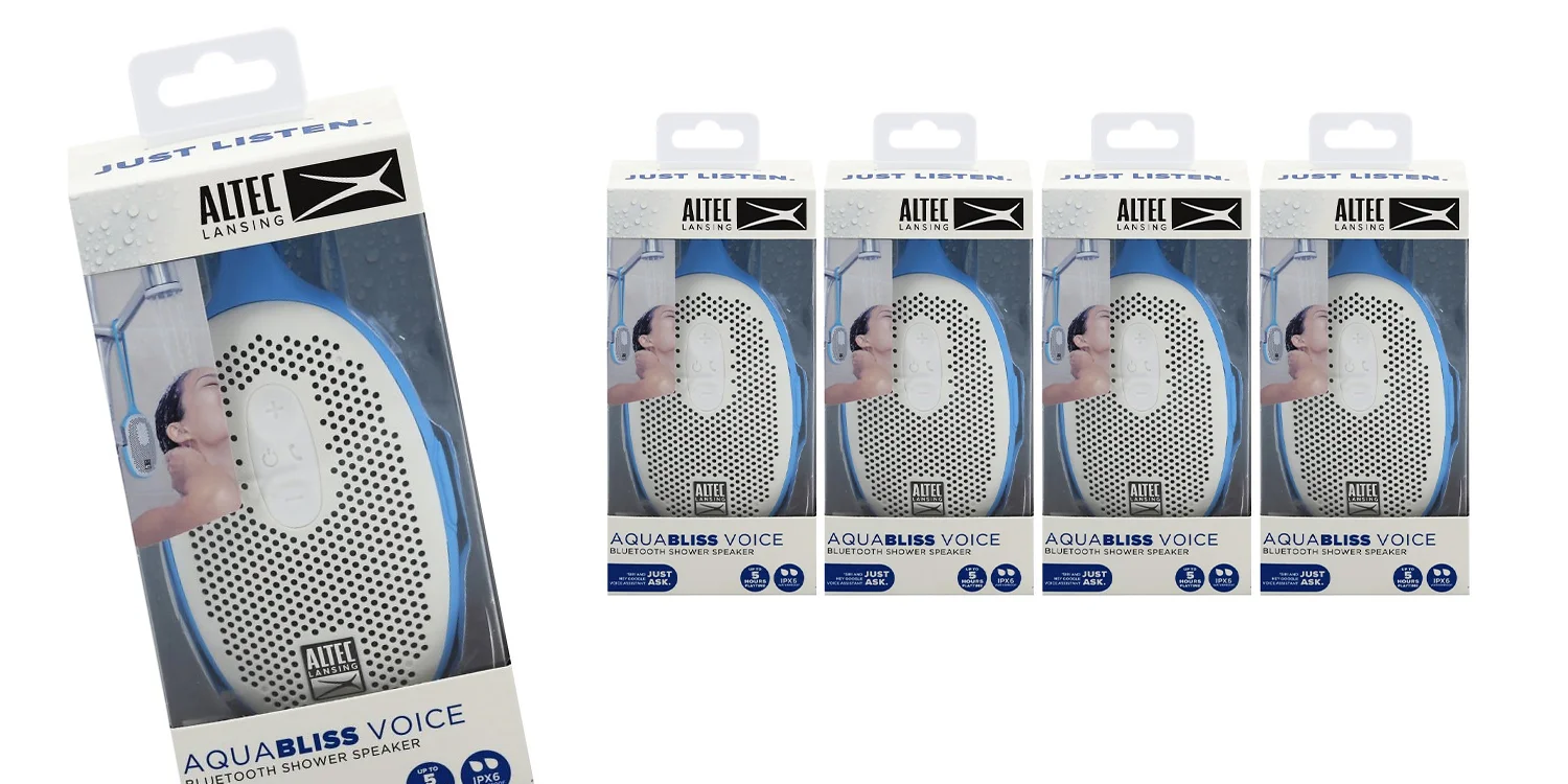 aquabliss voice shower speaker