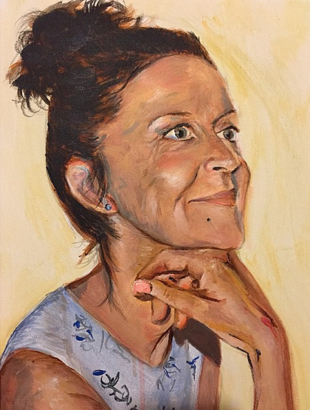 A portrait of my mother 