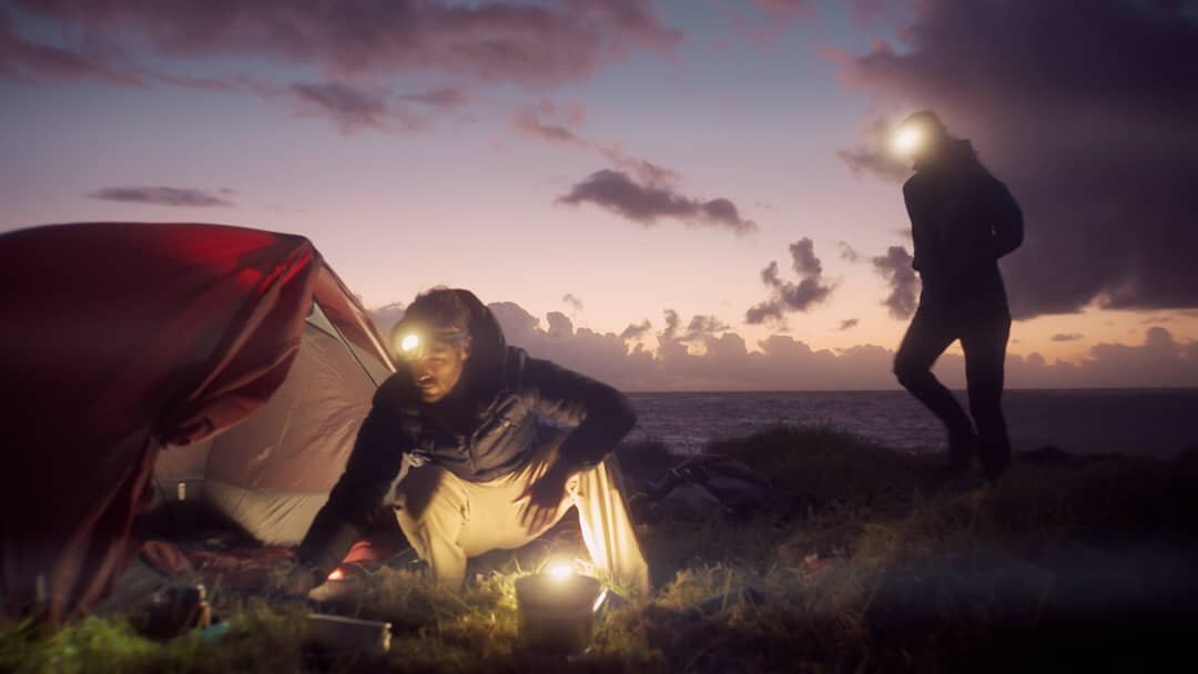 Frame grabs from Mountain Designs summer campaign 2020 shoot on Lord Howe Island with @safari.global