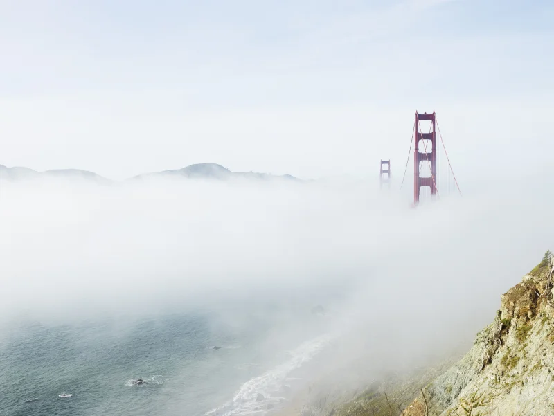 GOLDEN GATE, SAN FRANCISCO, CALIFORNIA ARCHIVAL PIGMENT PRINT ED.: 7 85.5 x 108.5 CM / 33 2/3 x 42 3/4 IN