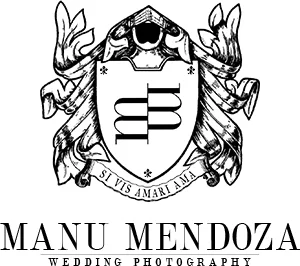 Logo of Manu Mendoza Wedding Photography, wedding photographer based in Basingstoke, Hampshire