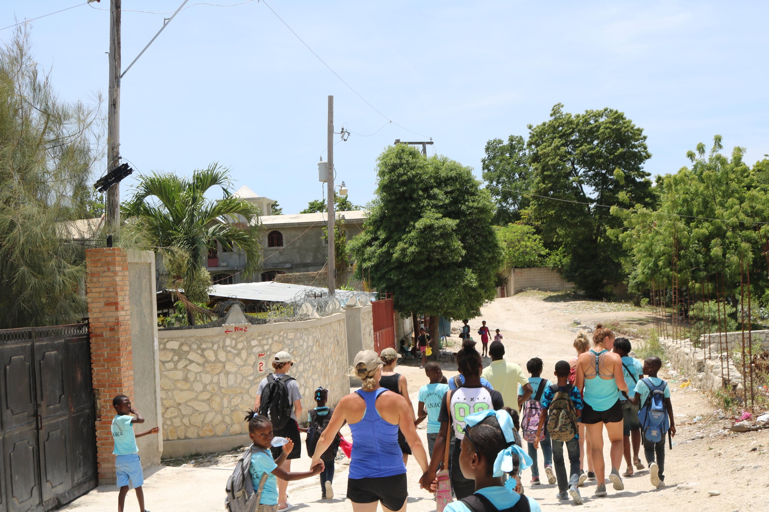  Neighborhood Walks with the students 