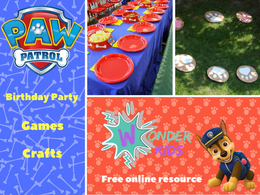 Det software Ugyldigt Paw Patrol Craft activities for kids FREE — WK