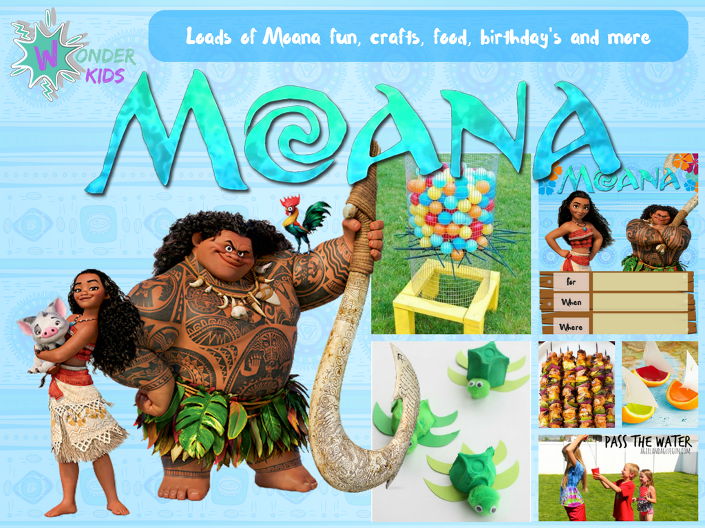 Moana - Birthday Party Ideas — WK