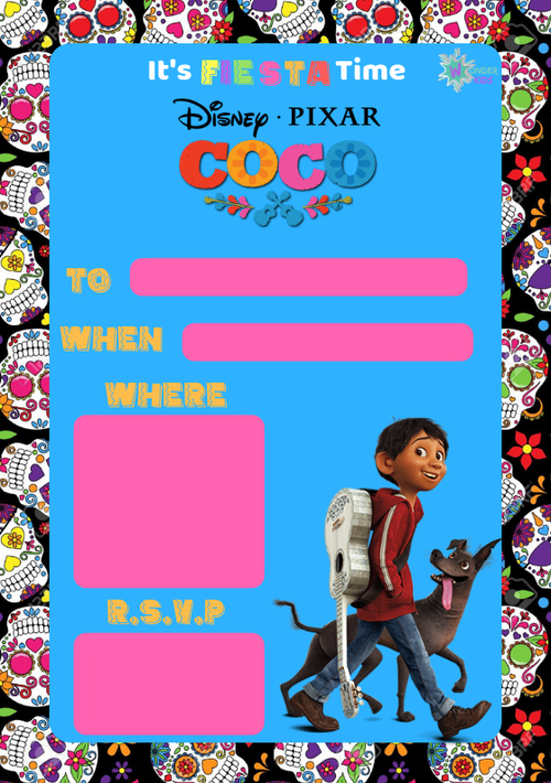 Coco Day Of The Dead Party Wk