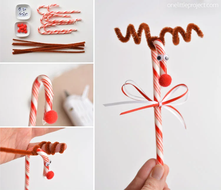 Candy Cane Reindeer