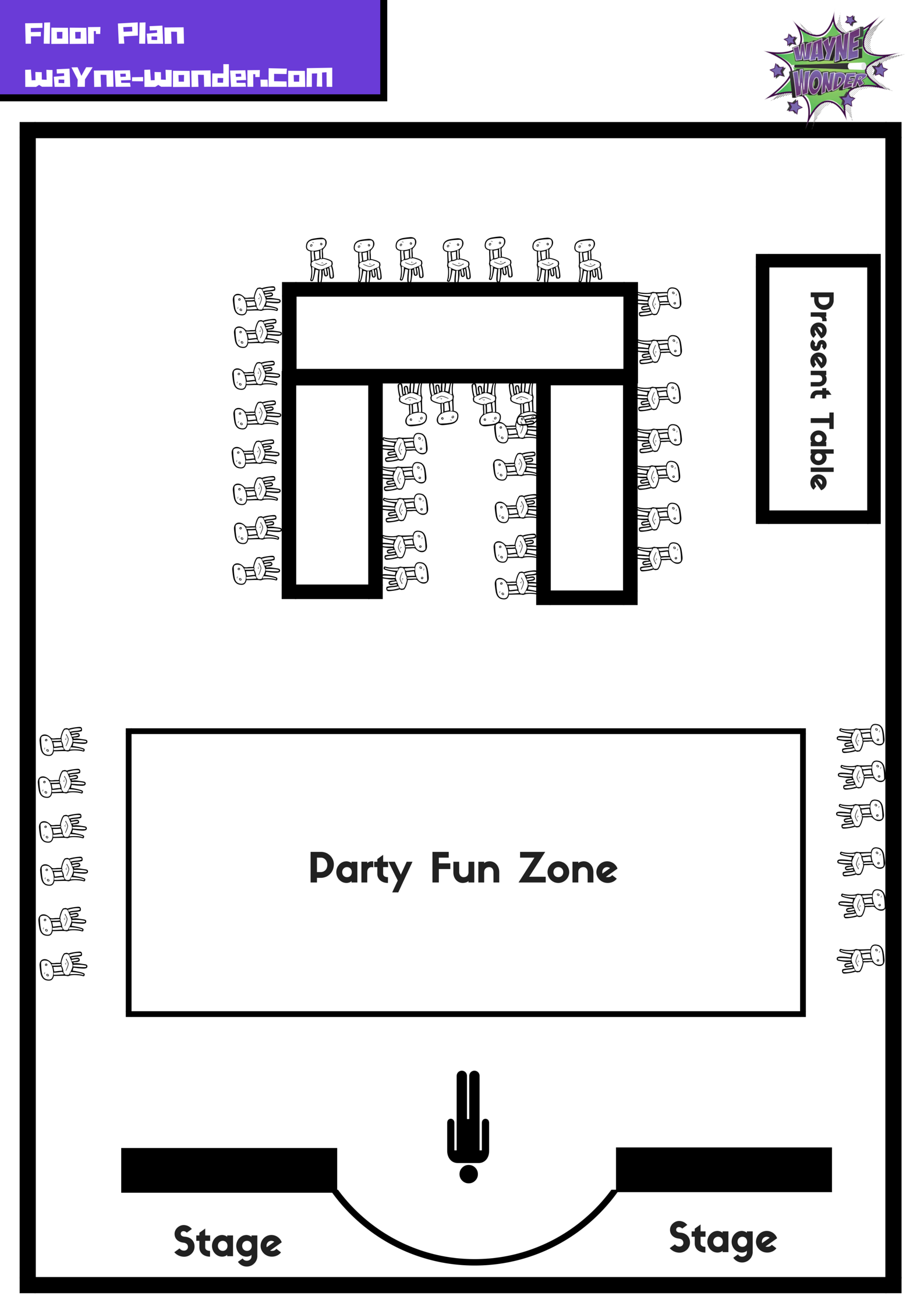 Party Floor Plan