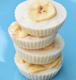 Frozen Banana Yogurt Bites