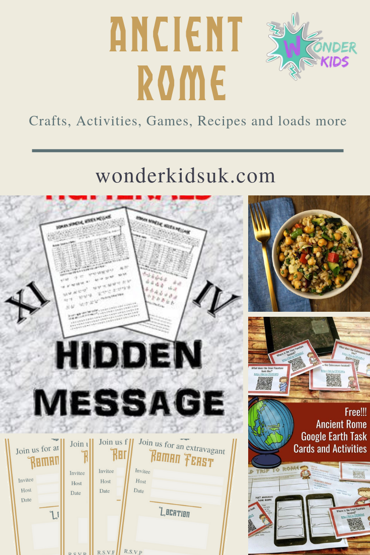 Ancient Rome kids activities — WK